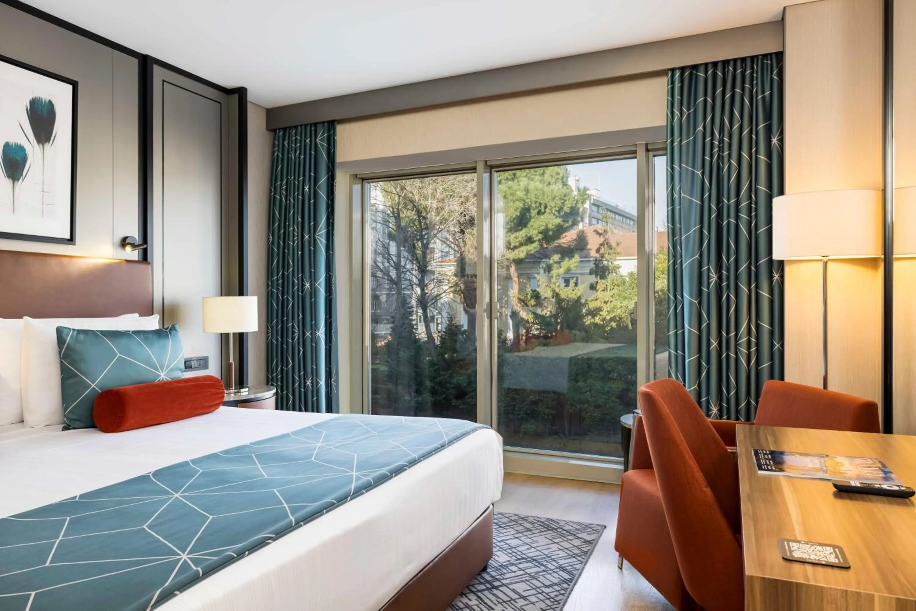 Bed in Opera Hotel Bosphorus - Preferred Hotels and Resorts