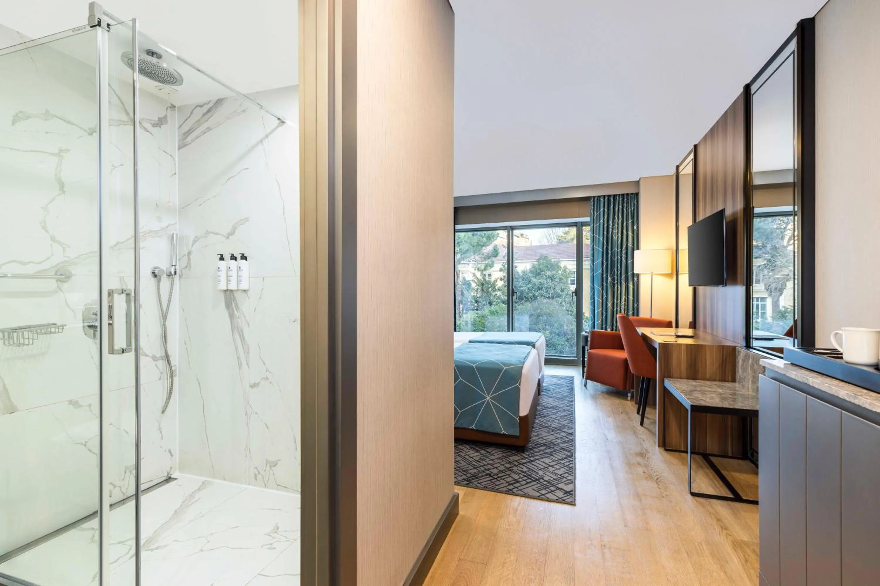 Bed in Opera Hotel Bosphorus - Preferred Hotels and Resorts