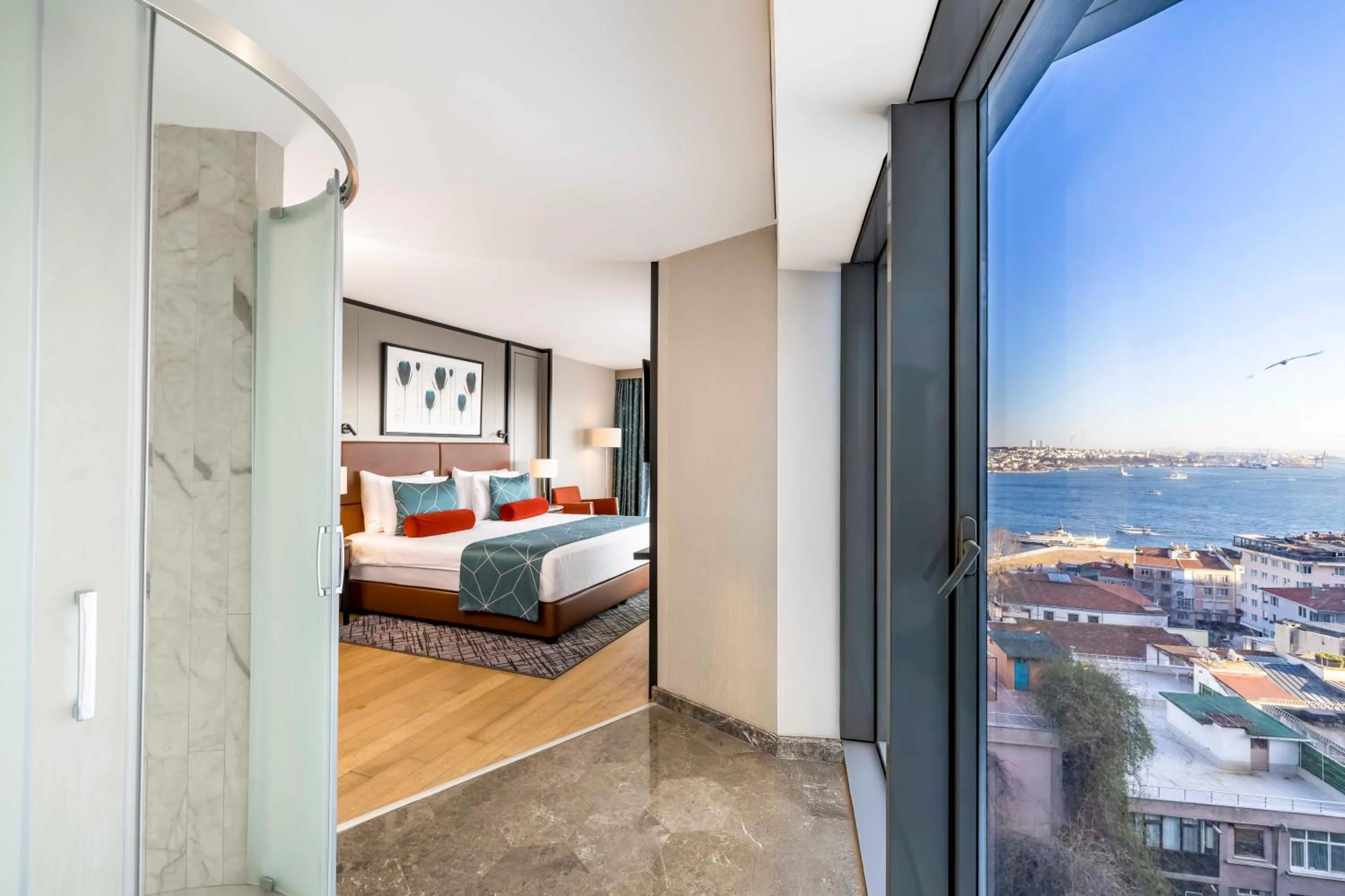 Bed in Opera Hotel Bosphorus - Preferred Hotels and Resorts