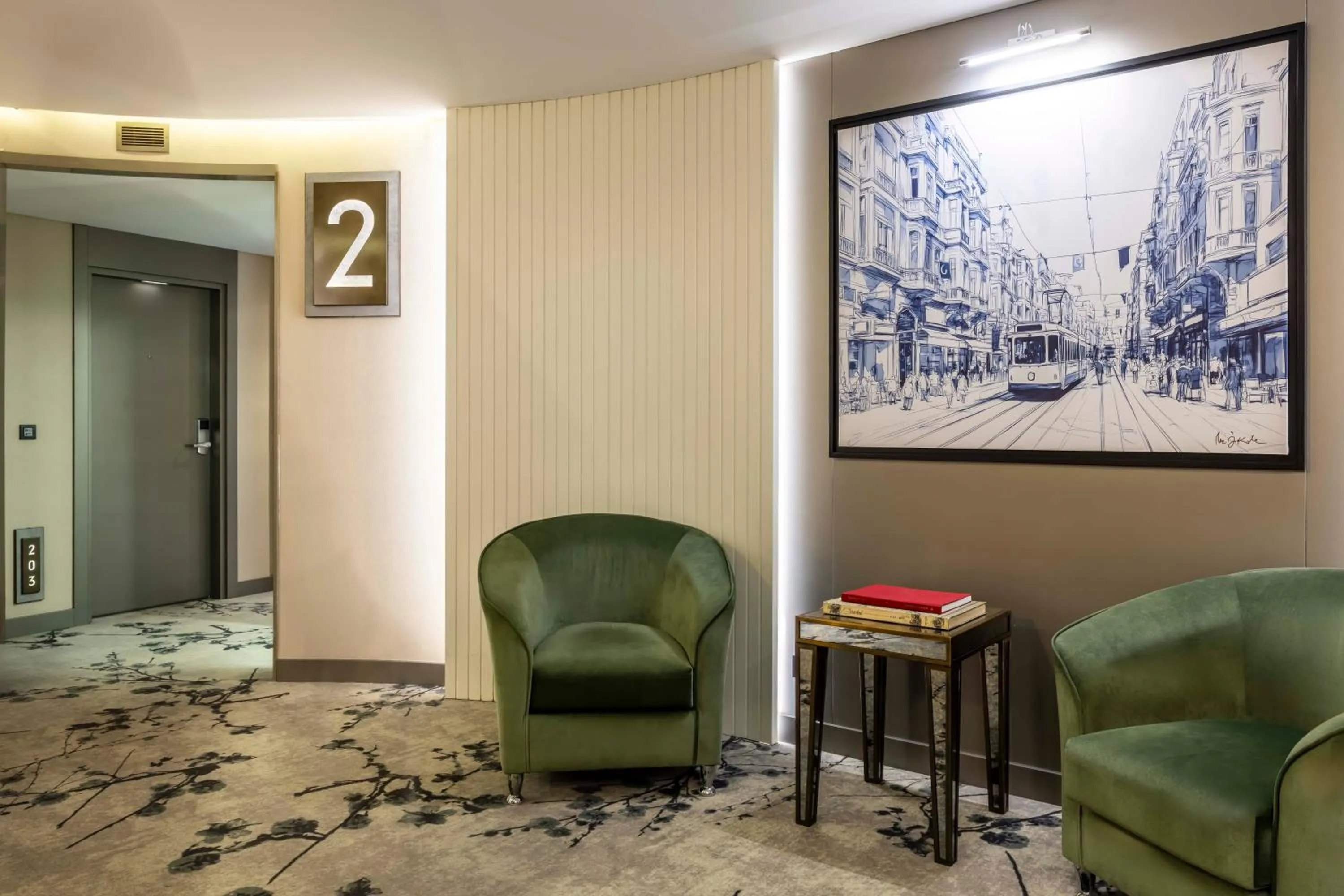 Decorative detail in Opera Hotel Bosphorus - Preferred Hotels and Resorts