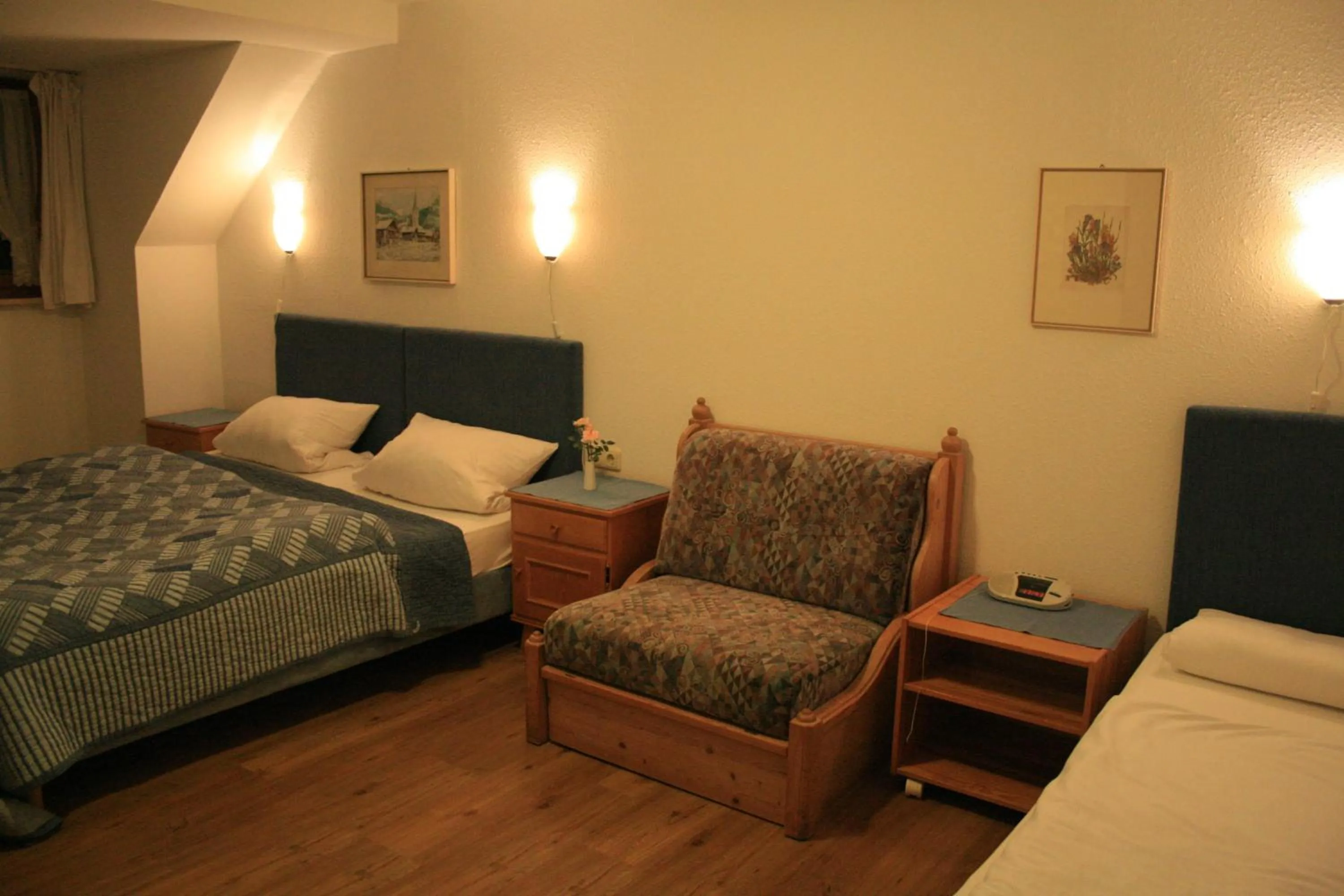 Photo of the whole room, Bed in Hotel-Gasthof Rose