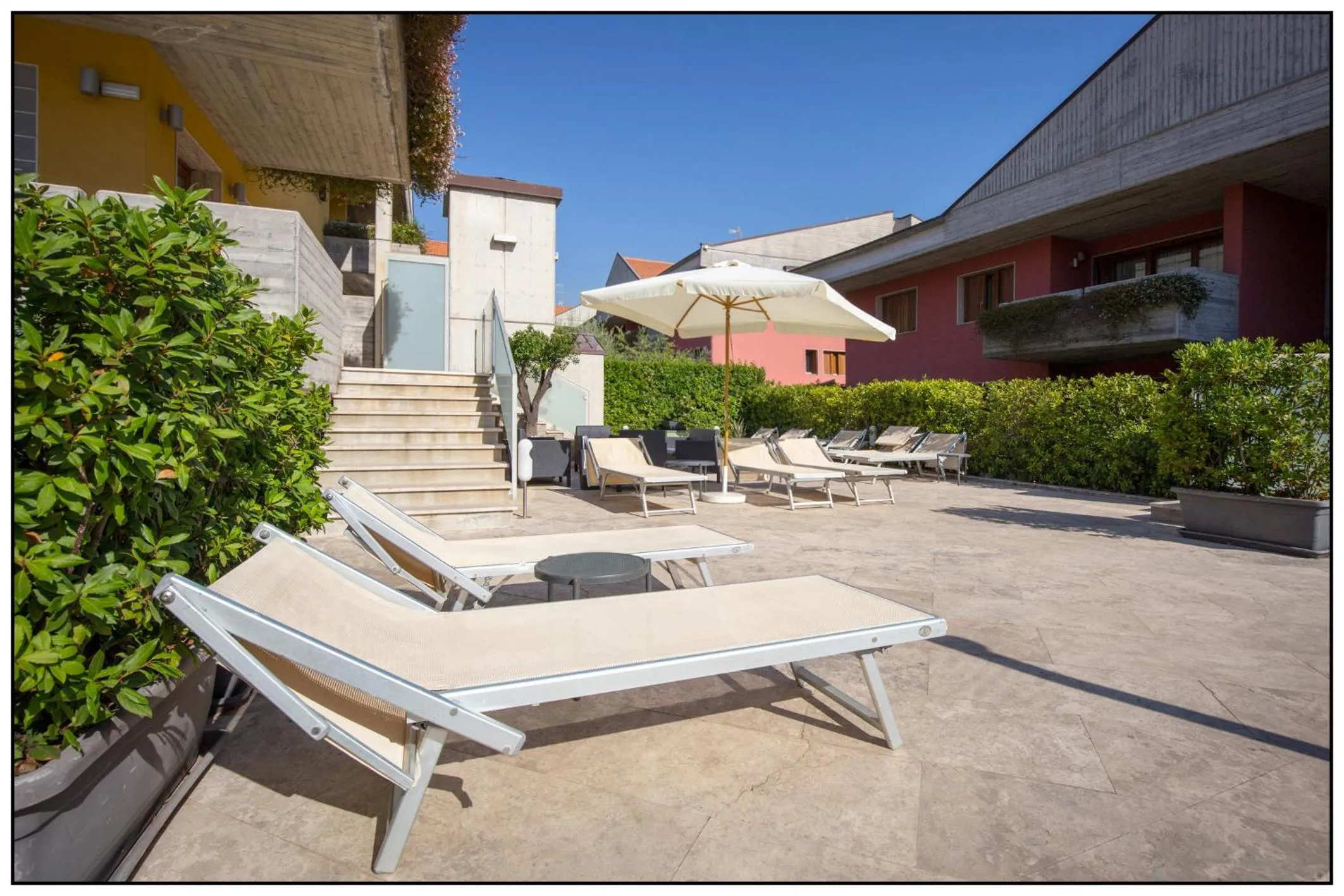 Garden view in Catania Hills Residence
