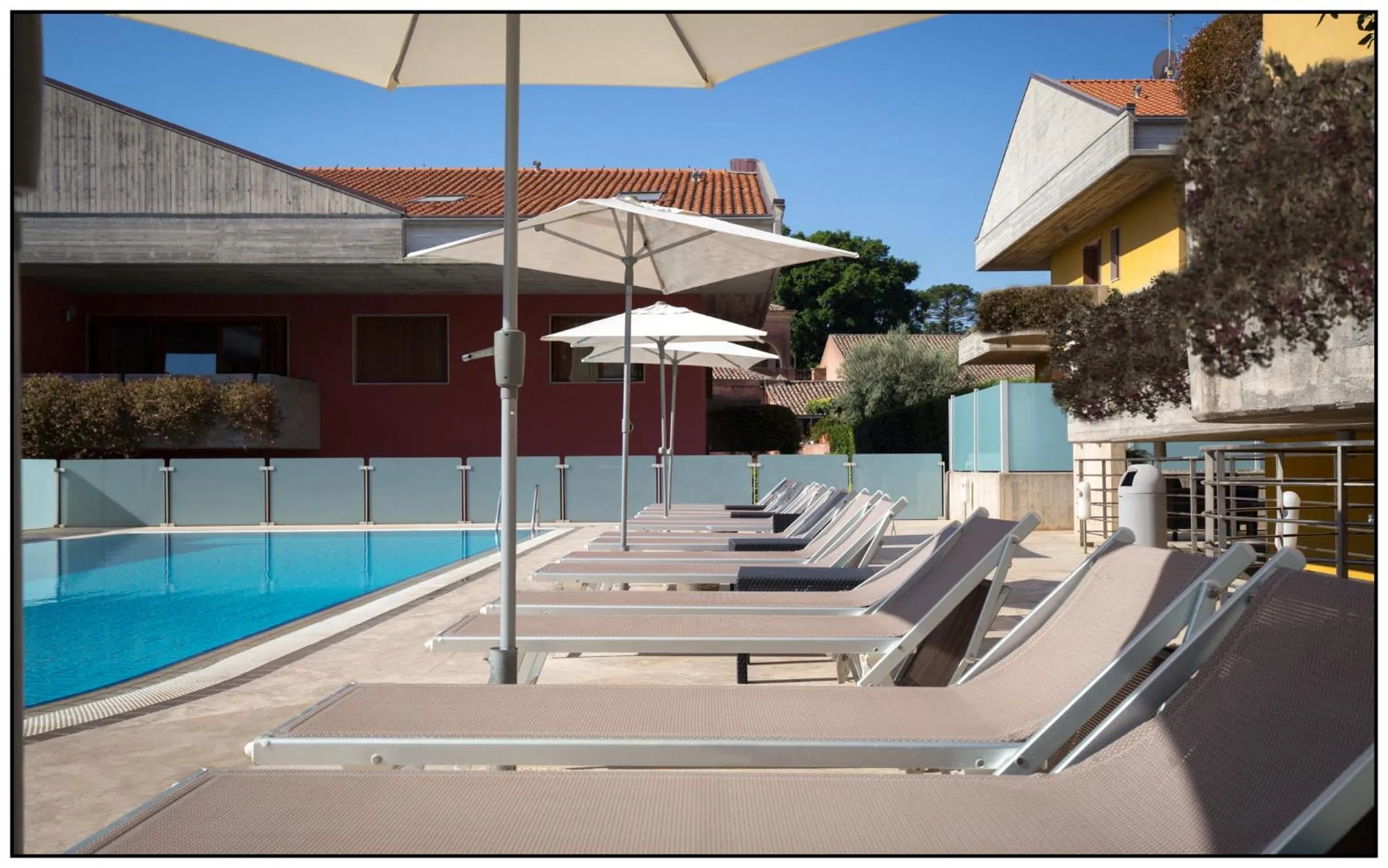 Pool view in Catania Hills Residence