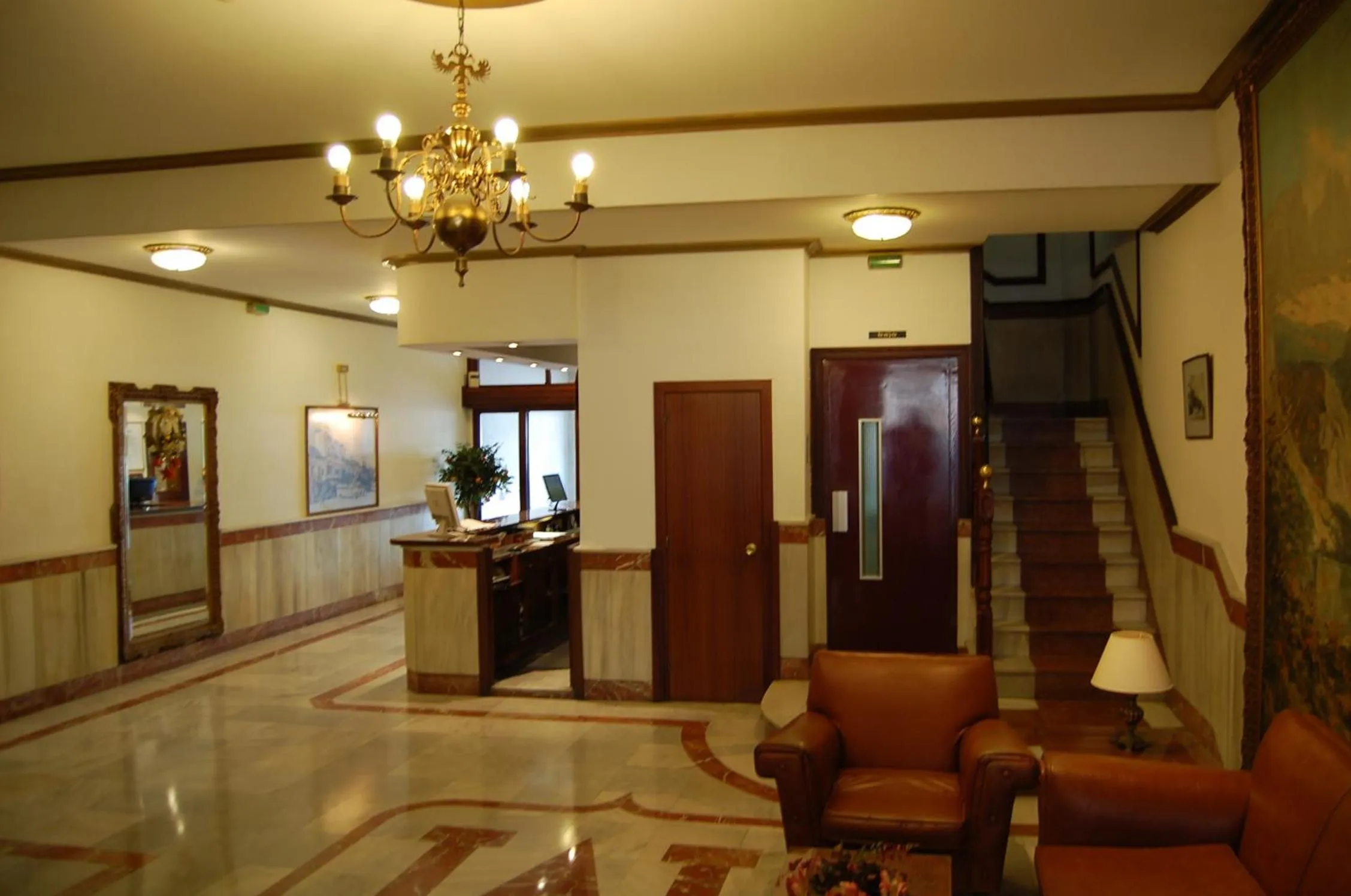 Lobby or reception in Hotel Marina Victoria