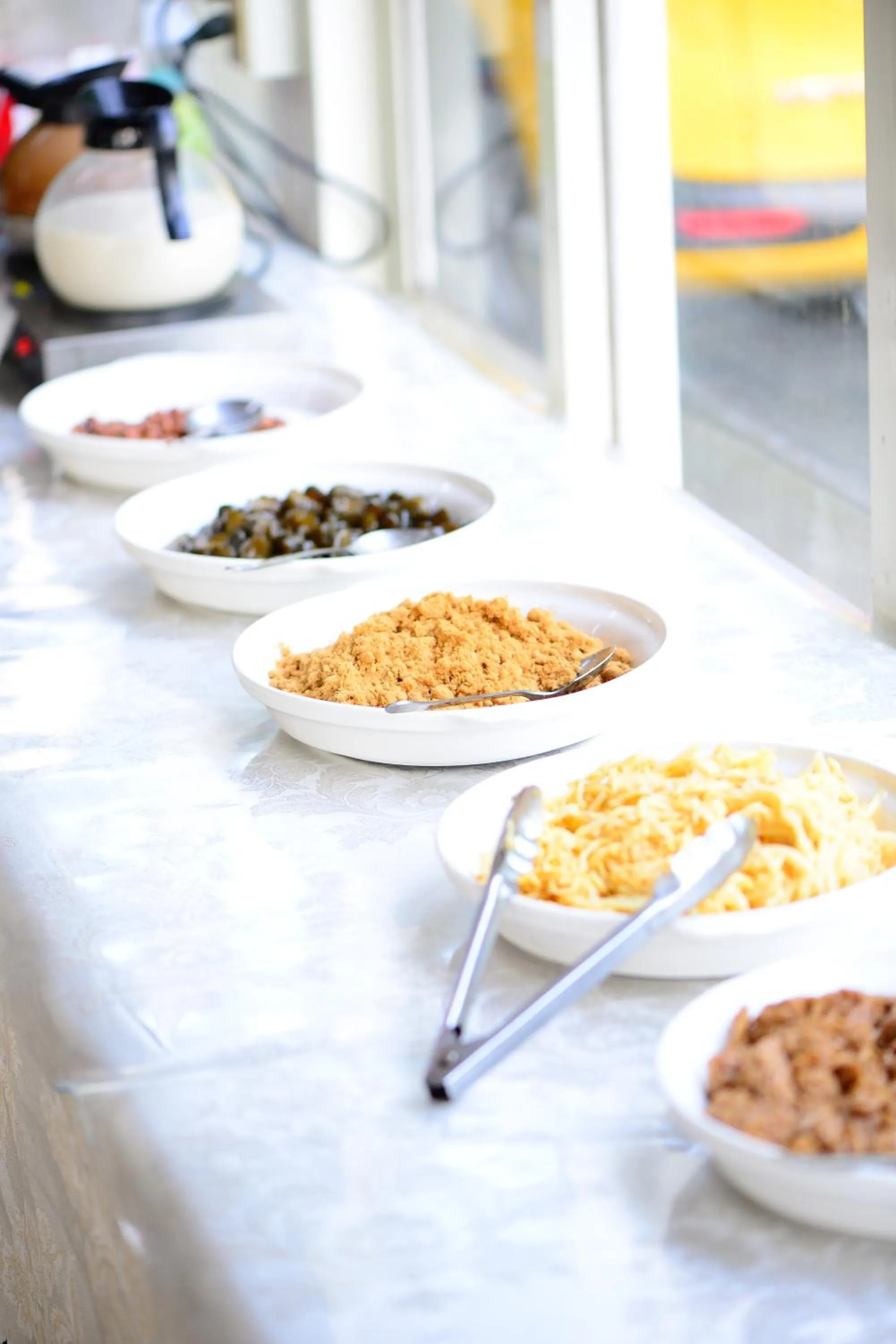 Buffet breakfast in Wan Jin Hot Spring