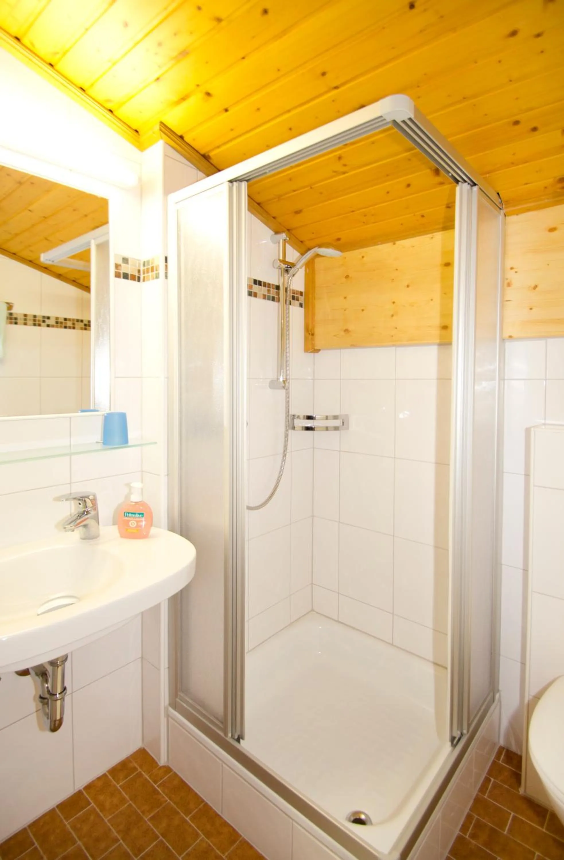 Bathroom in Hotel Garni Hochwurzen