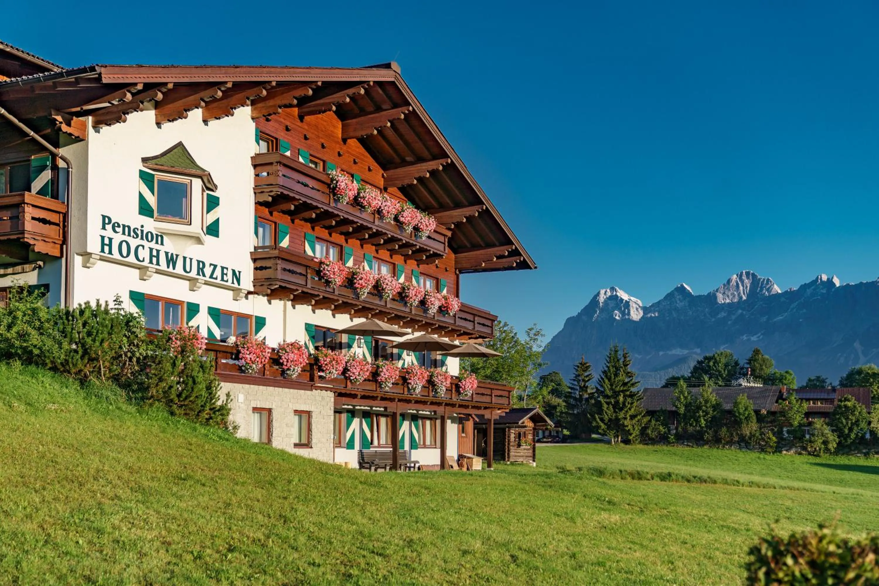 Property building in Hotel Garni Hochwurzen