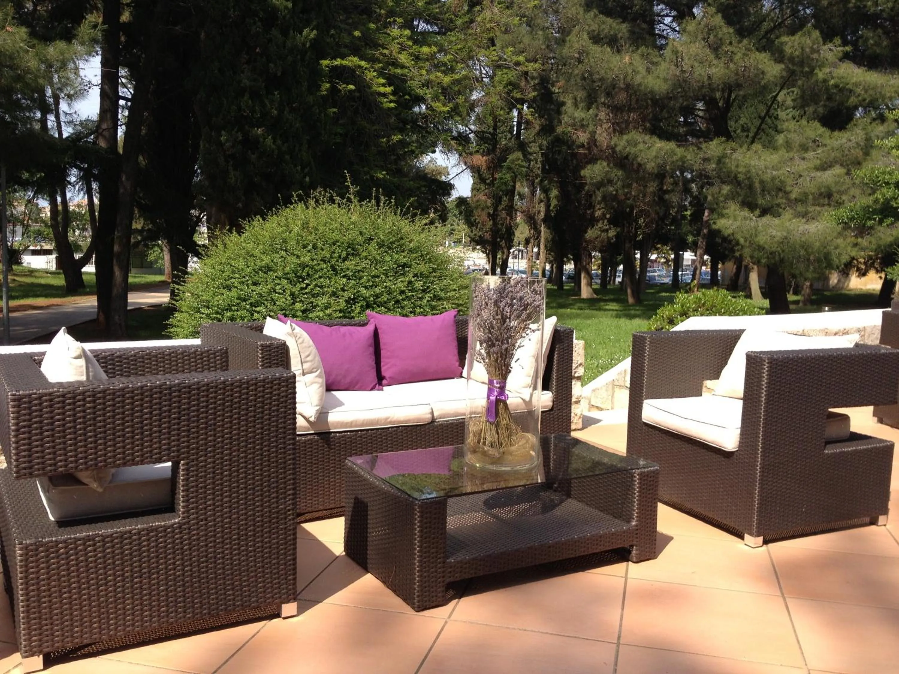 Balcony/Terrace in Hotel Flores