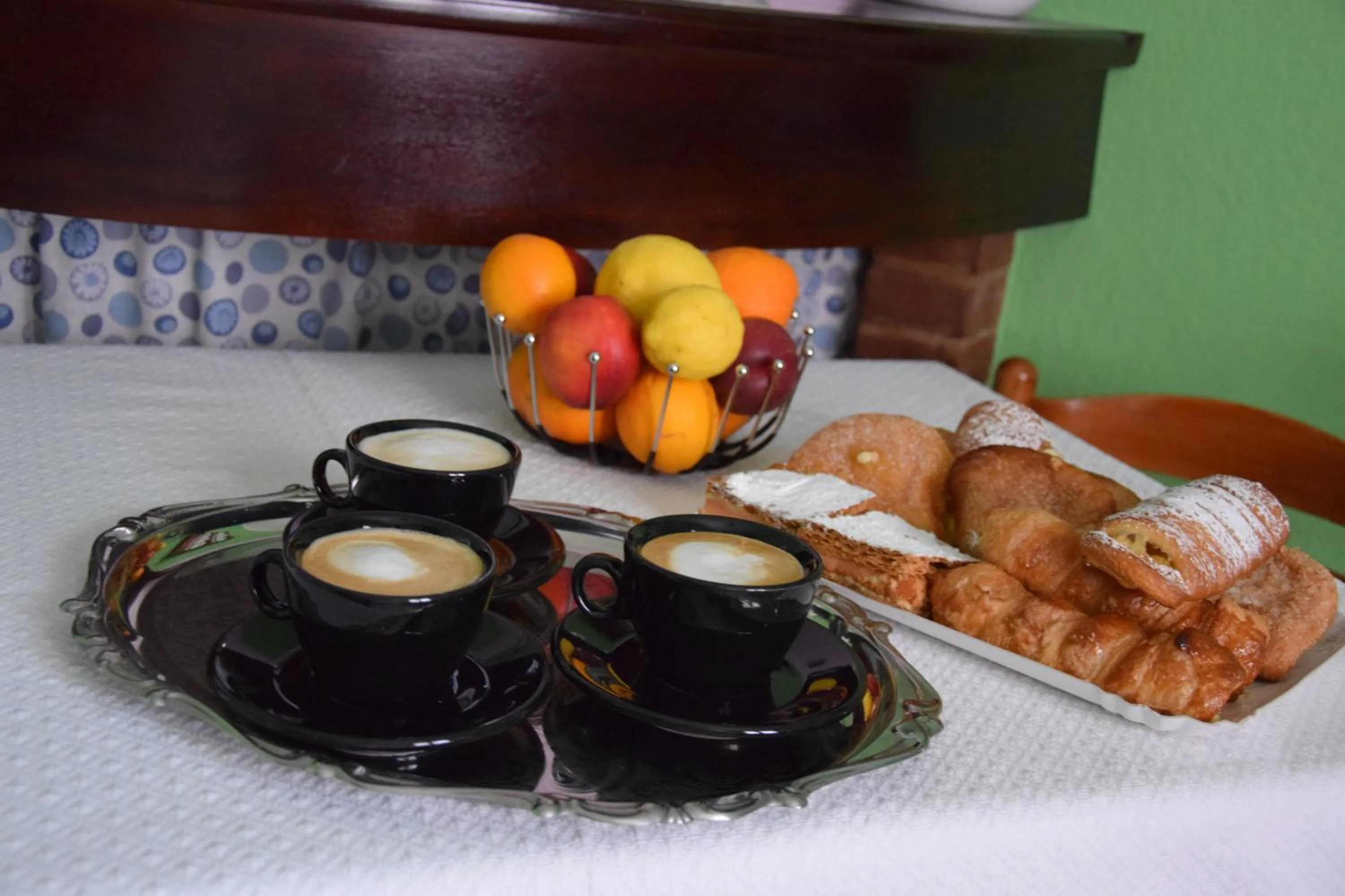 Food and drinks in B&B Beranu