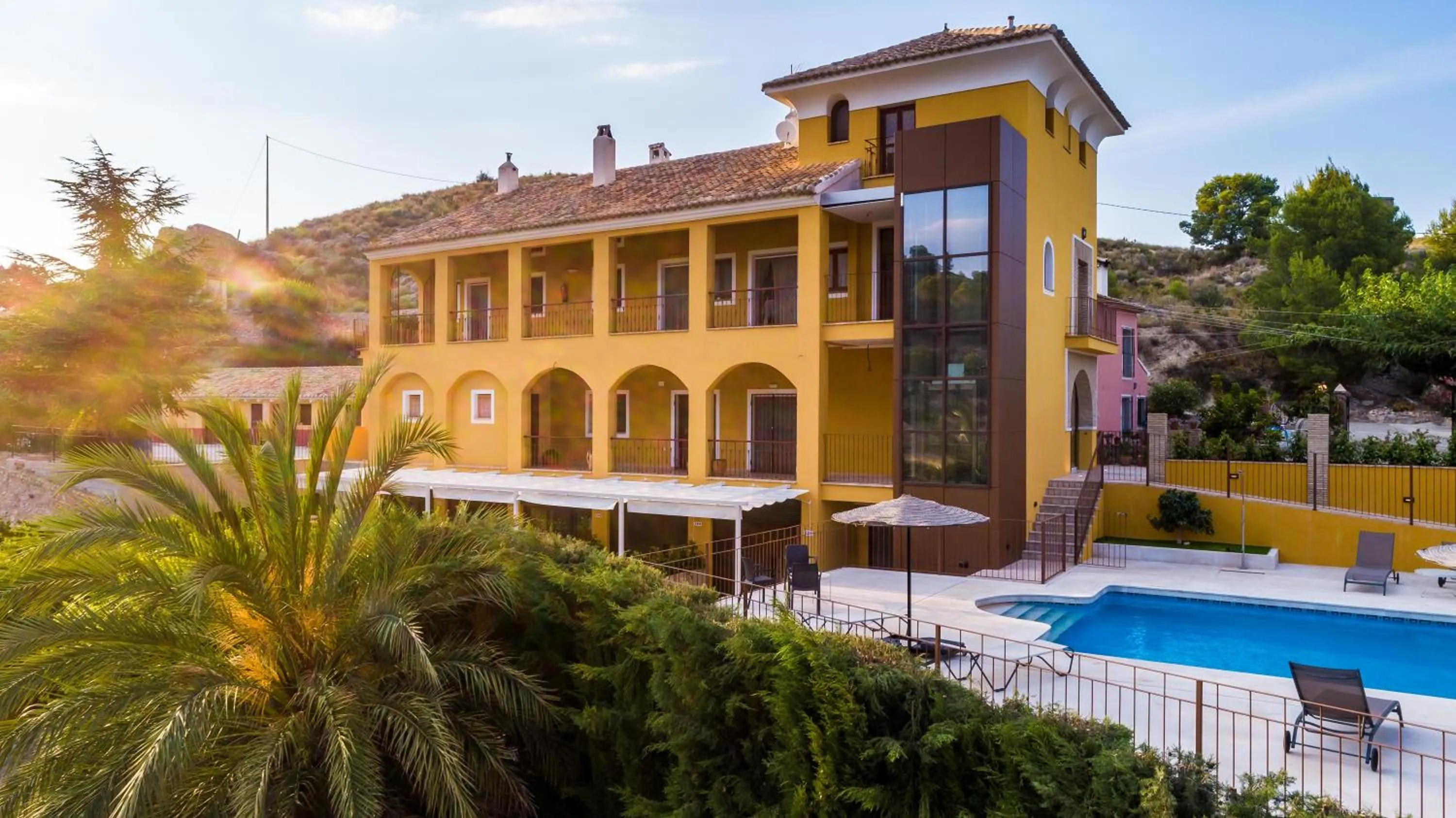 Property building in Hotel Rural El Molino de Felipe