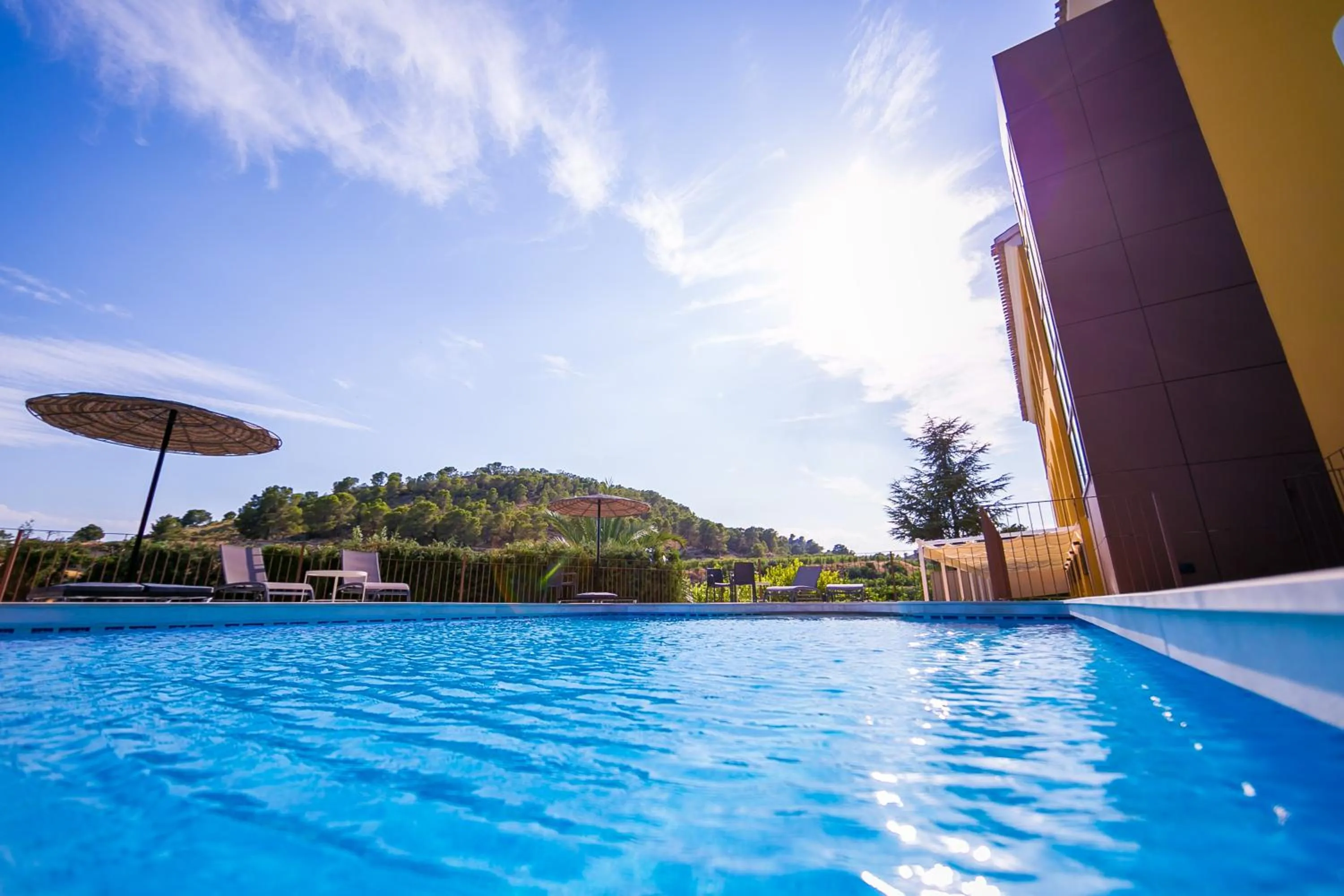 Swimming pool in Hotel Rural El Molino de Felipe