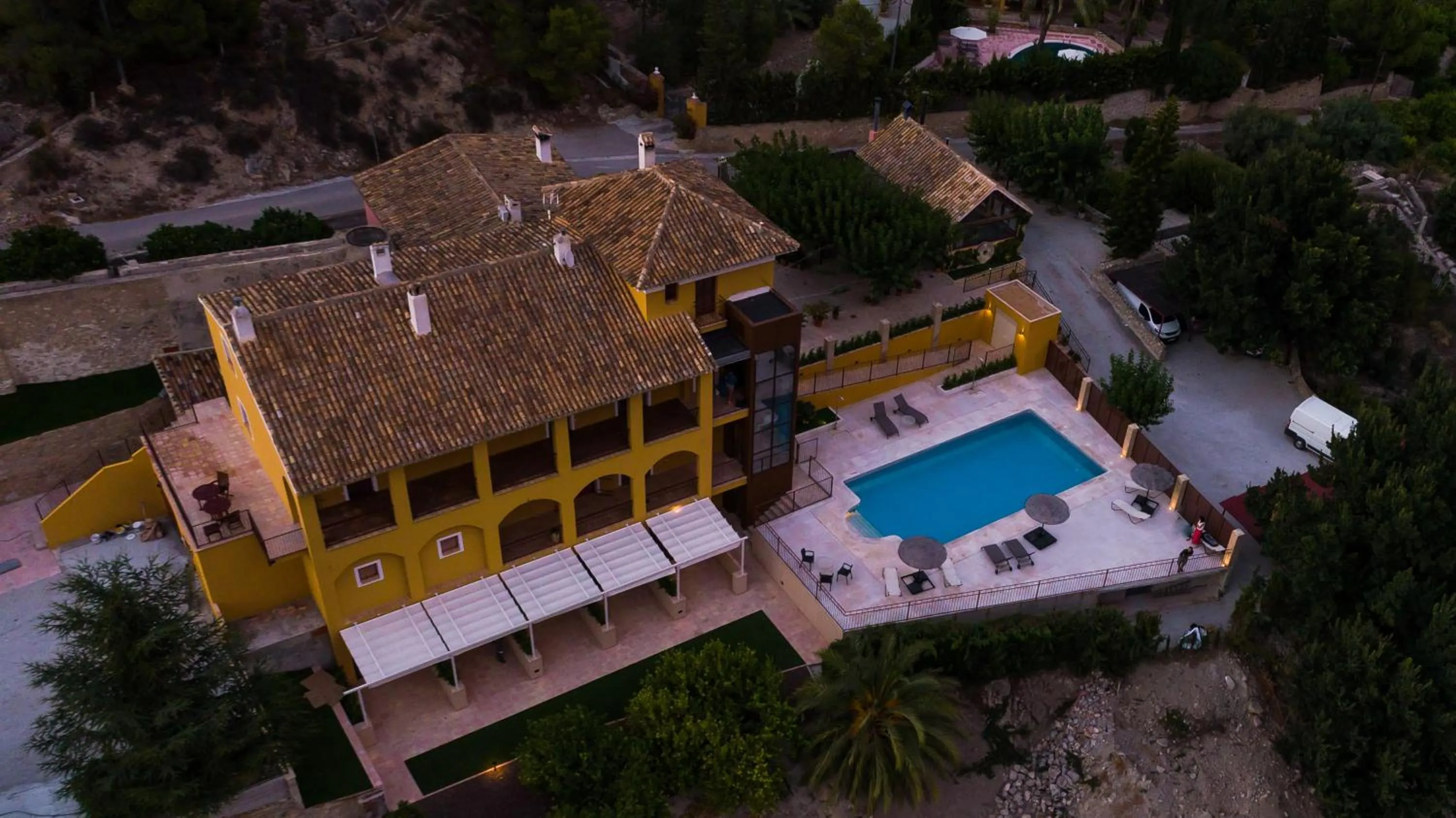 Bird's eye view in Hotel Rural El Molino de Felipe