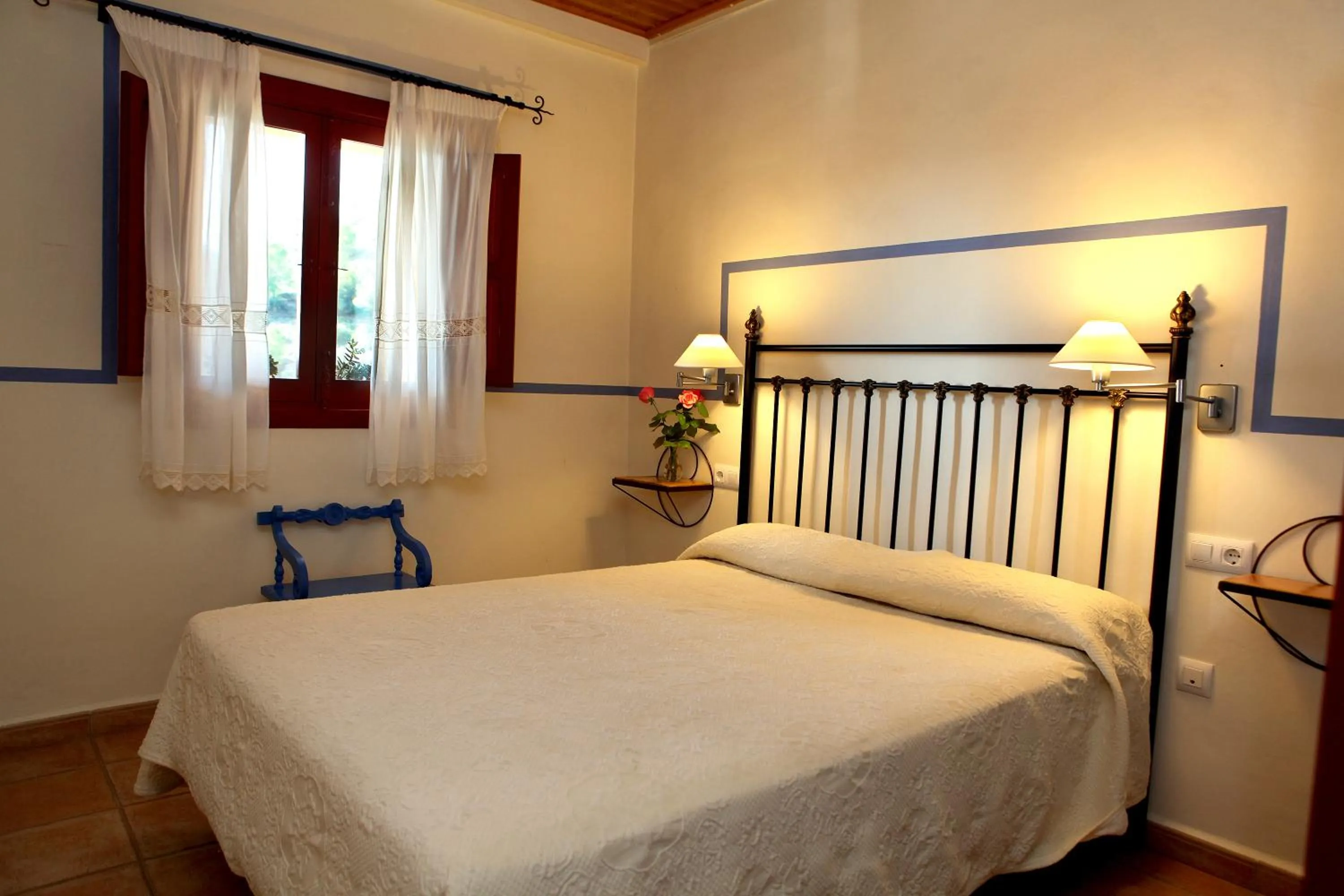 Bed in Hotel Rural El Molino de Felipe