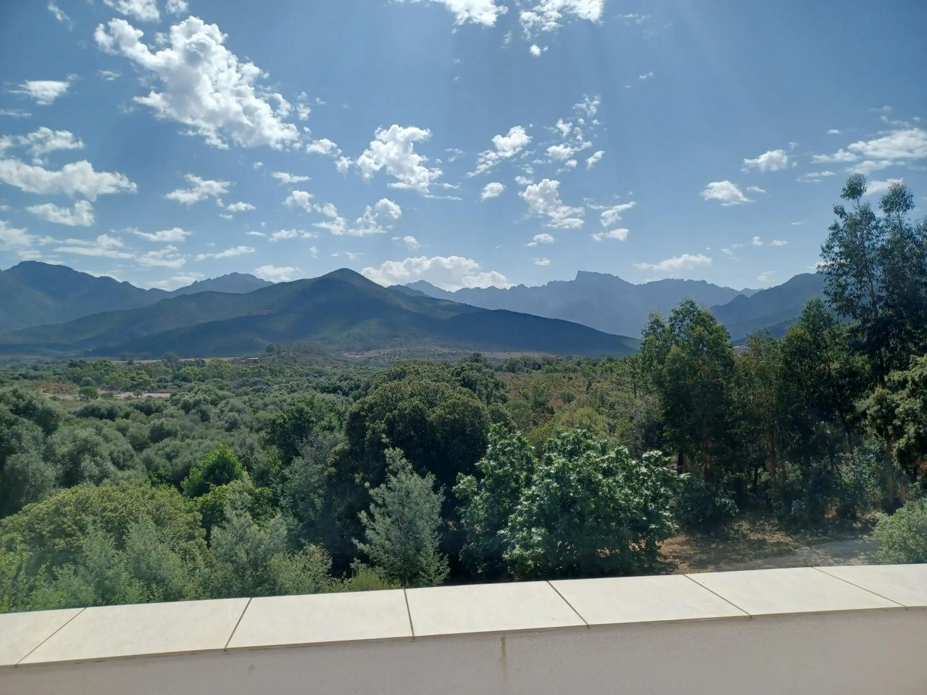 Mountain view in Hotel Cinque Arcate