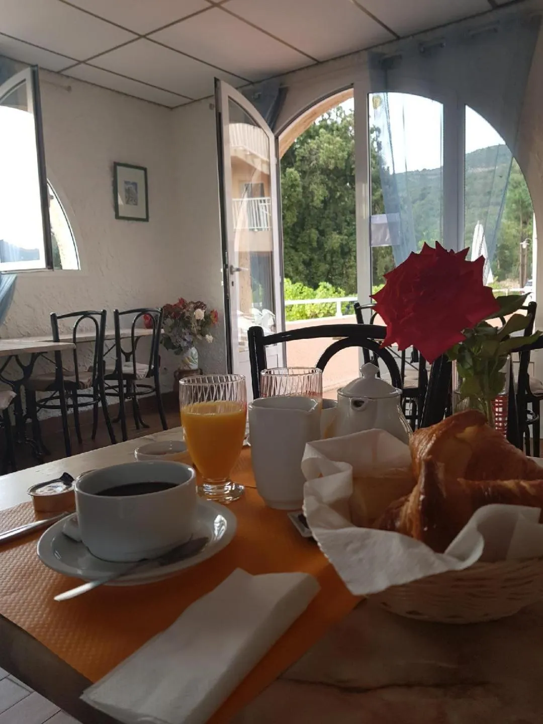 Breakfast in Hotel Cinque Arcate