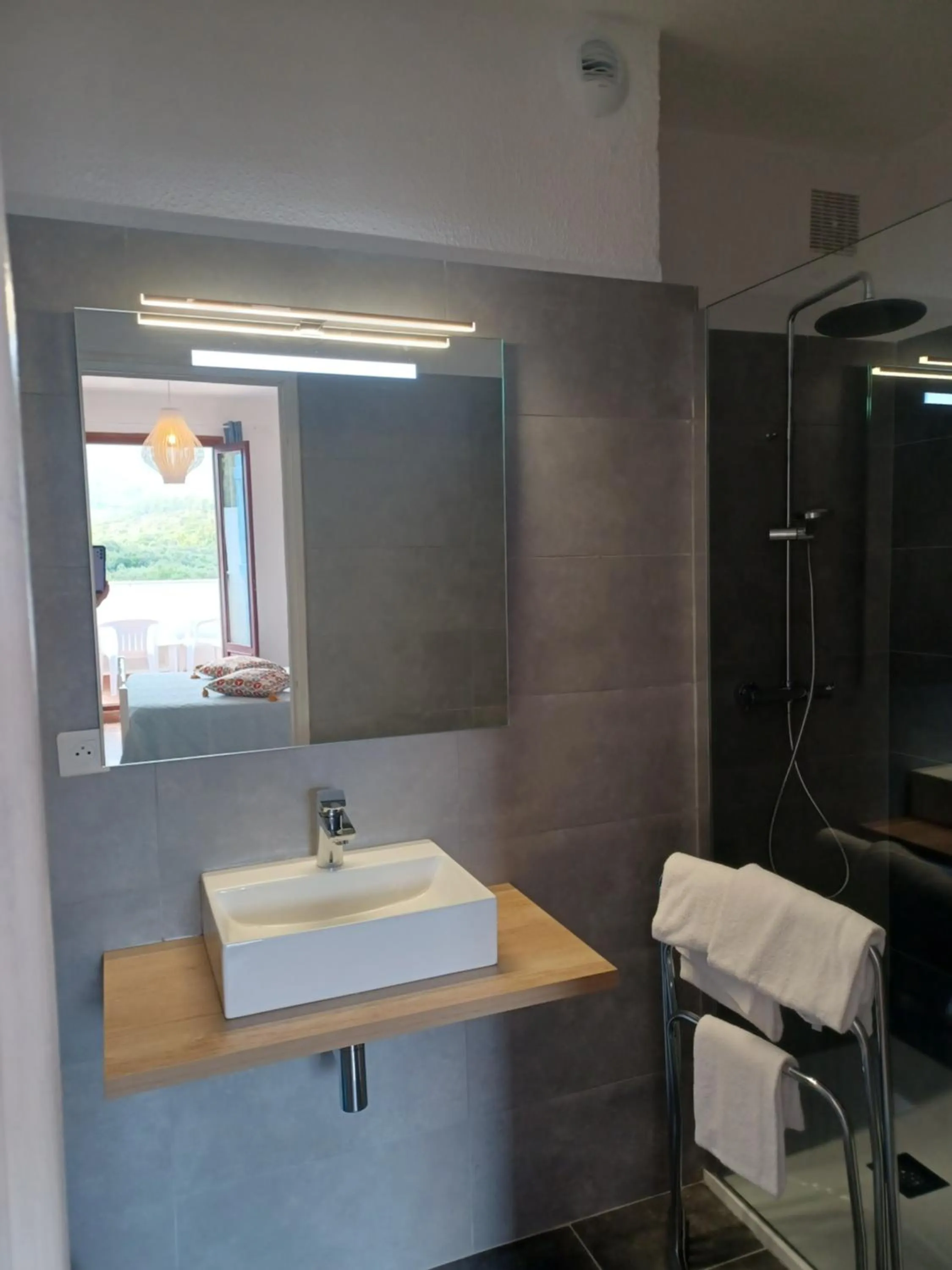 Bathroom in Hotel Cinque Arcate