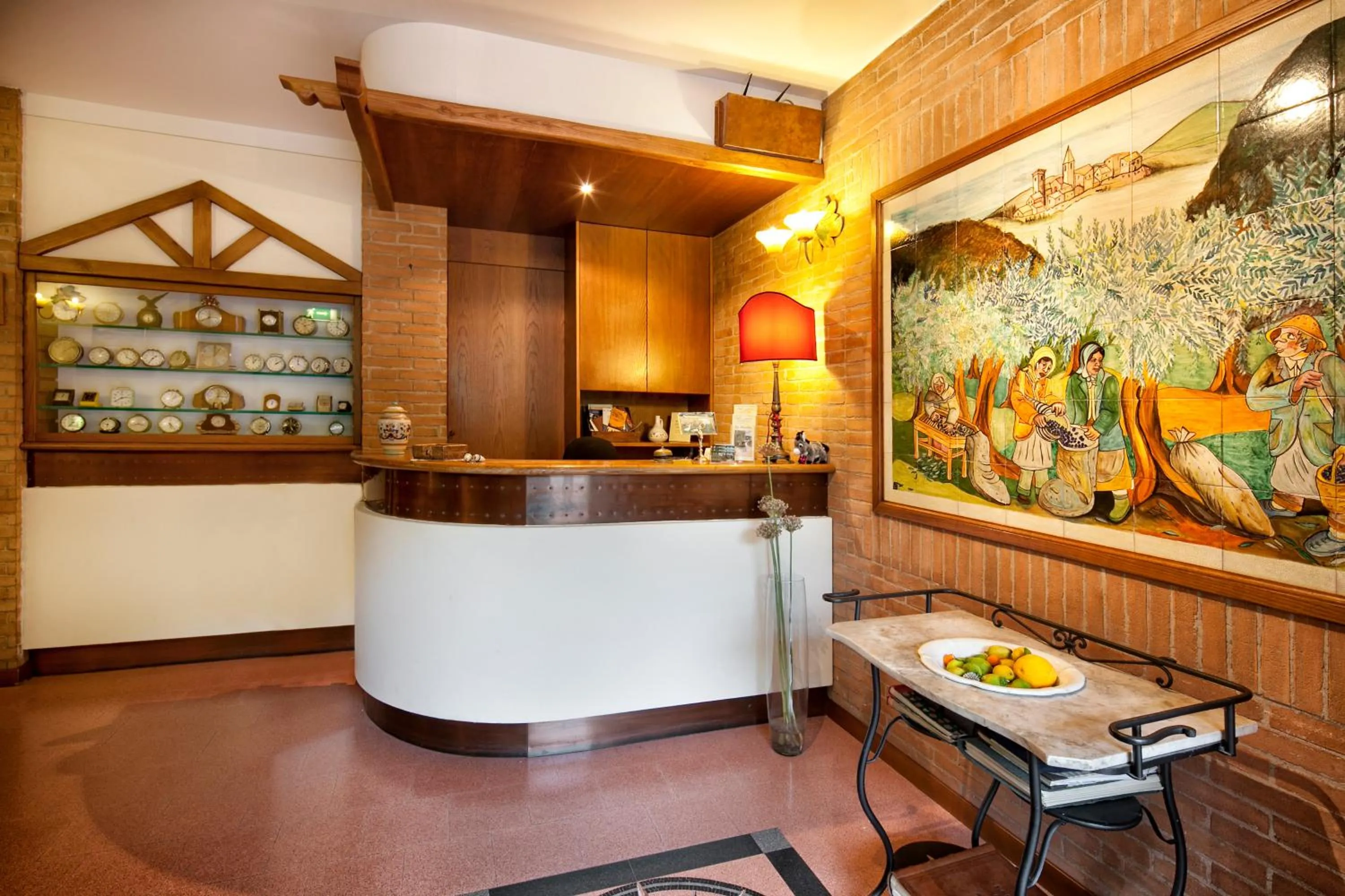 Lobby or reception in La Macchia