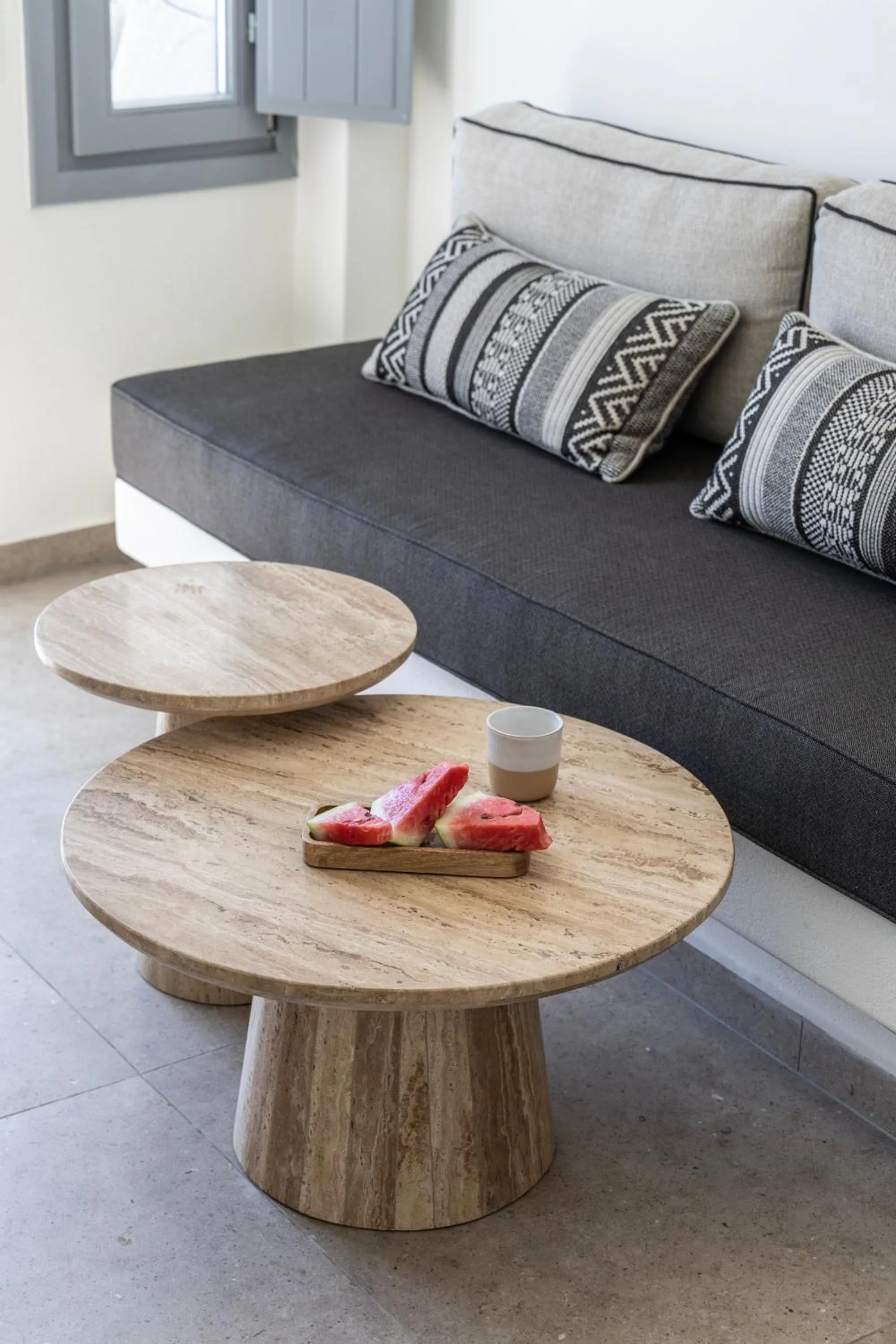 Seating area in LUKAS Aethereal Living