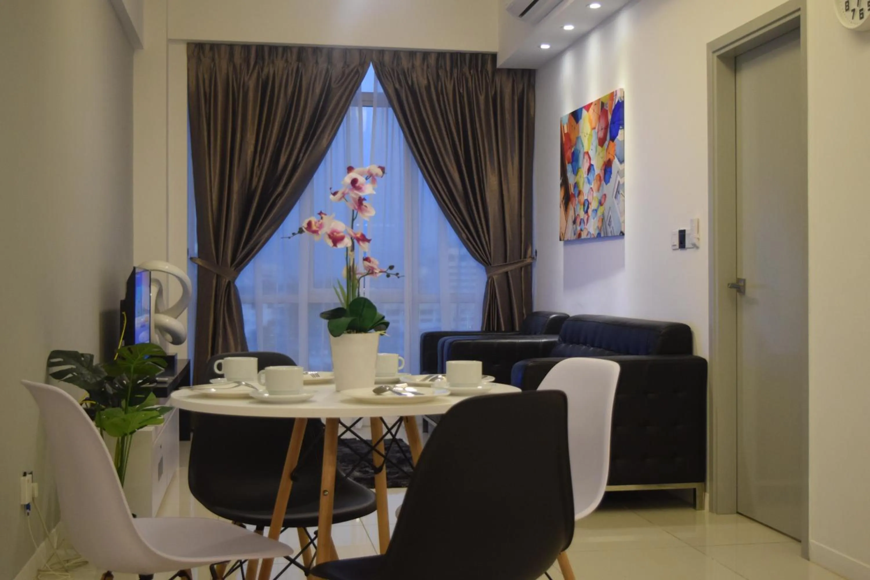 Dining area in Sutera Avenue by Alawa Homes Kota Kinabalu