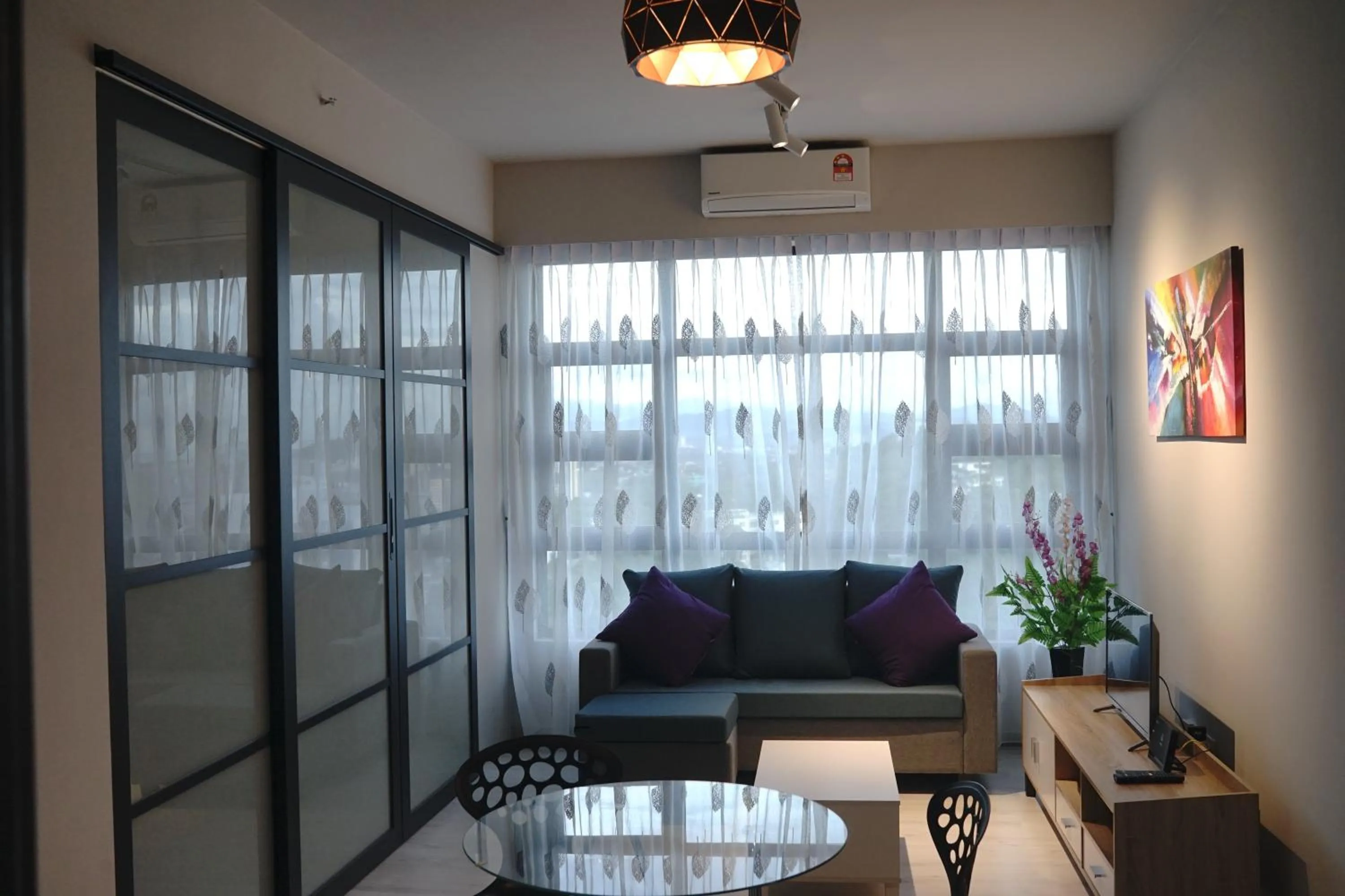Living room in Sutera Avenue by Alawa Homes Kota Kinabalu
