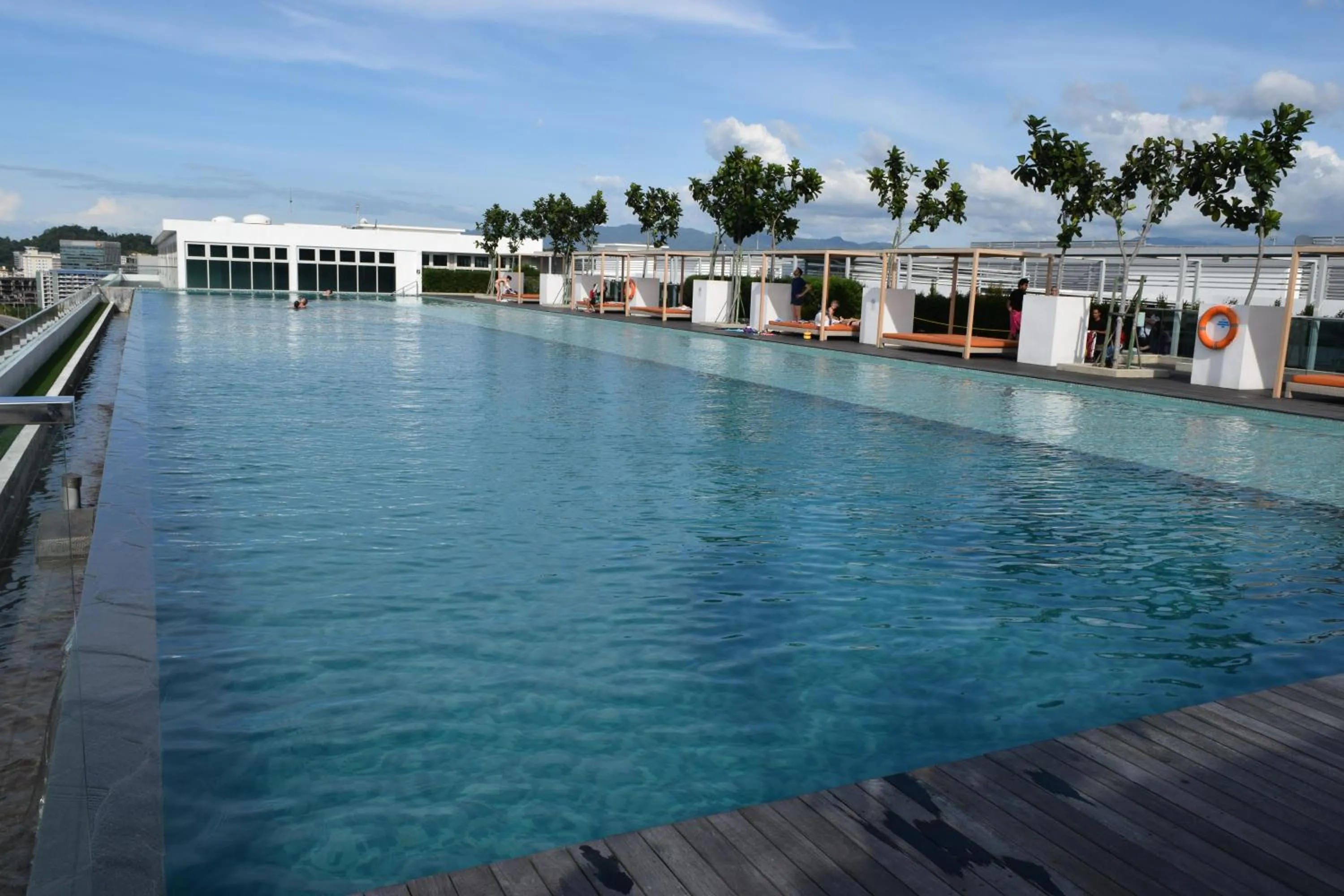 Swimming pool in Sutera Avenue by Alawa Homes Kota Kinabalu