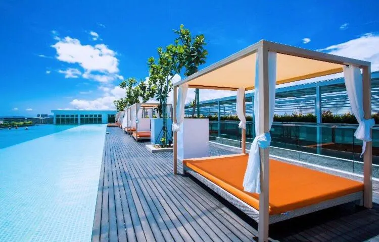 Swimming pool in Sutera Avenue by Alawa Homes Kota Kinabalu