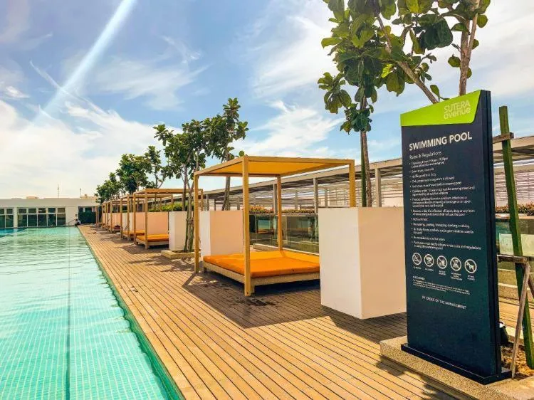 Swimming pool in Sutera Avenue by Alawa Homes Kota Kinabalu