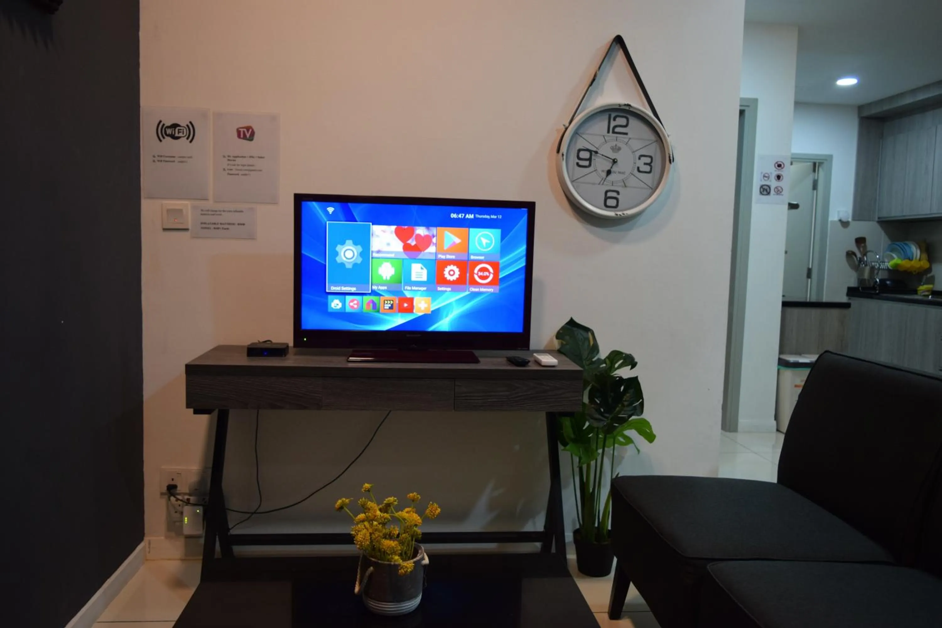 TV and multimedia in Sutera Avenue by Alawa Homes Kota Kinabalu