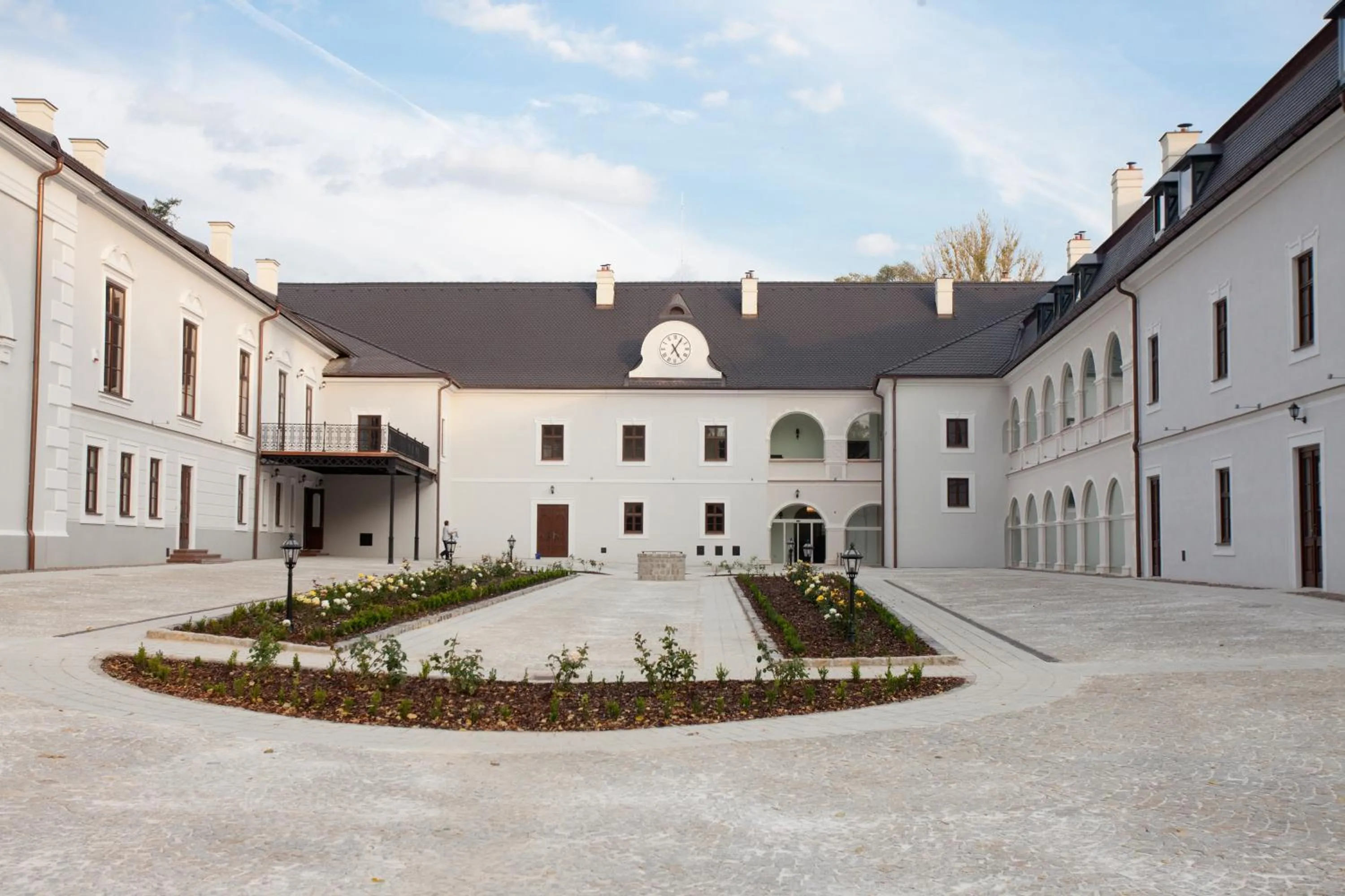 Bird's eye view in Chateau Appony