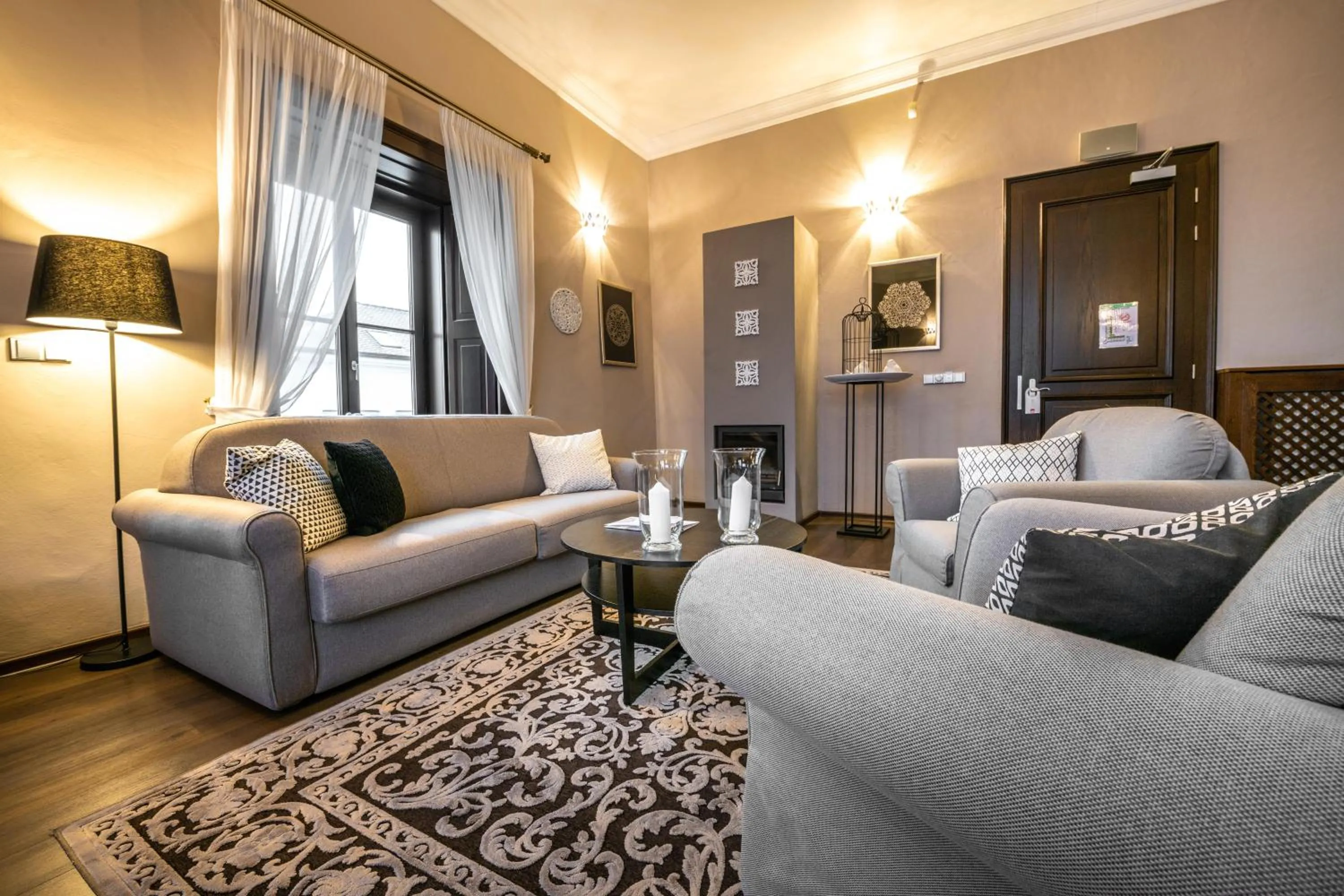 Living room in Chateau Appony