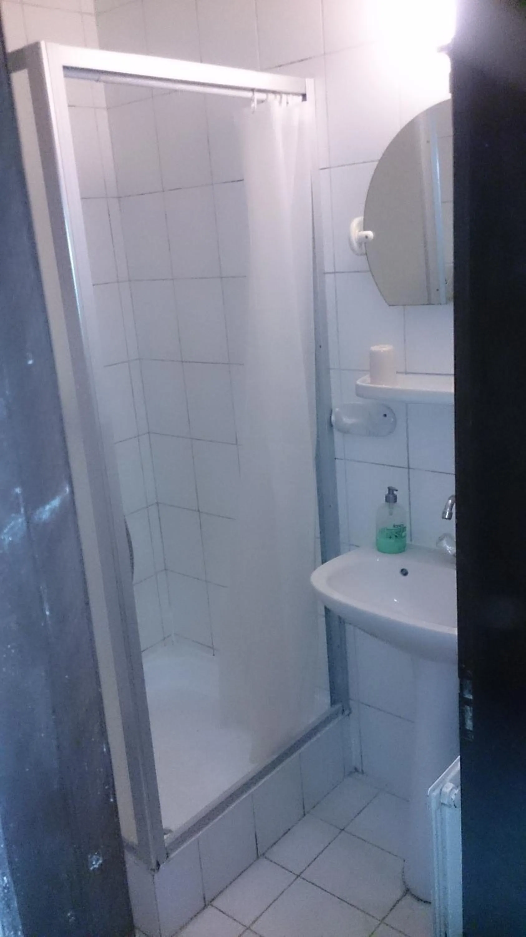 Shower in Steinhaus Bed & Breakfast