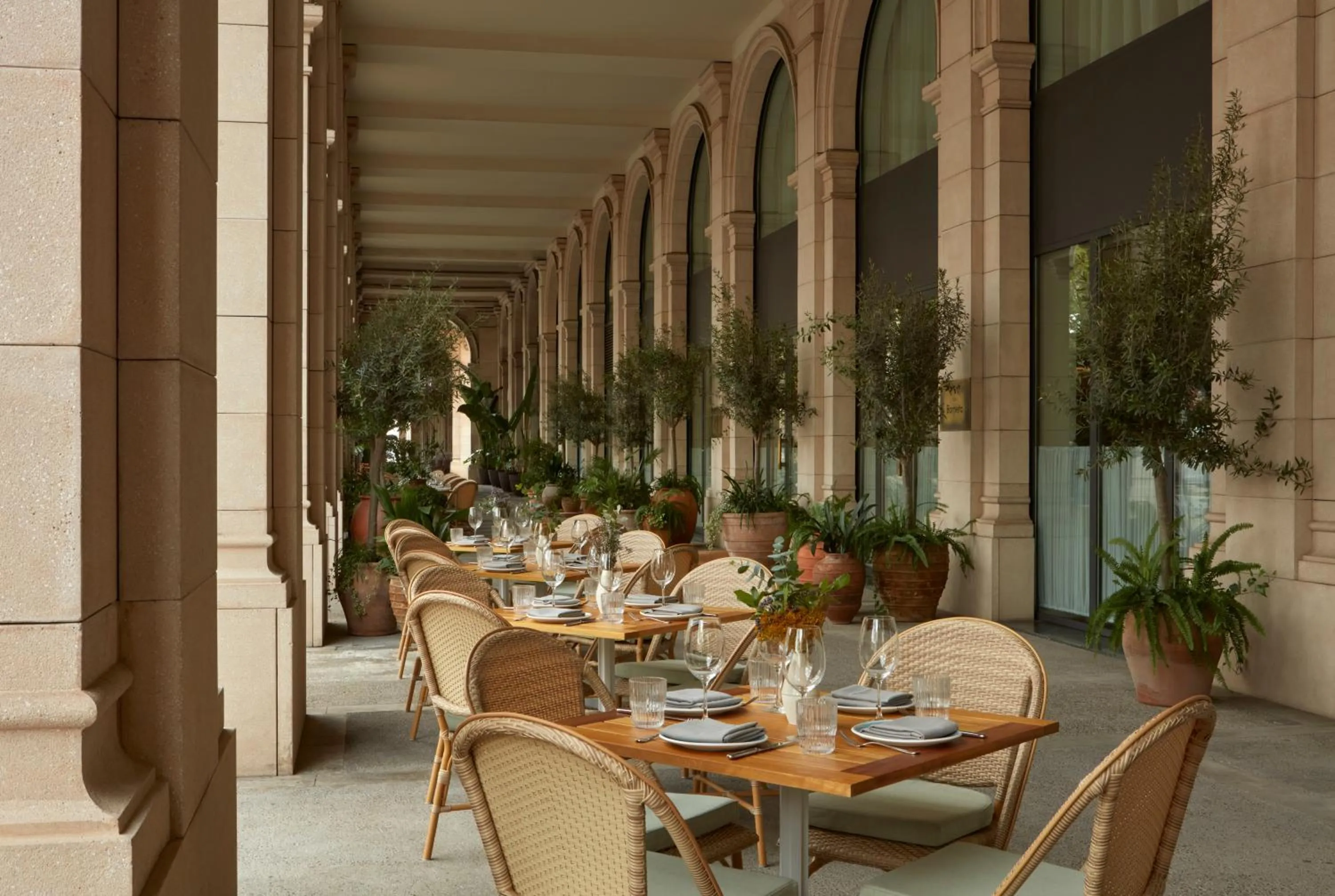 Dining area in Miiro Borneta
