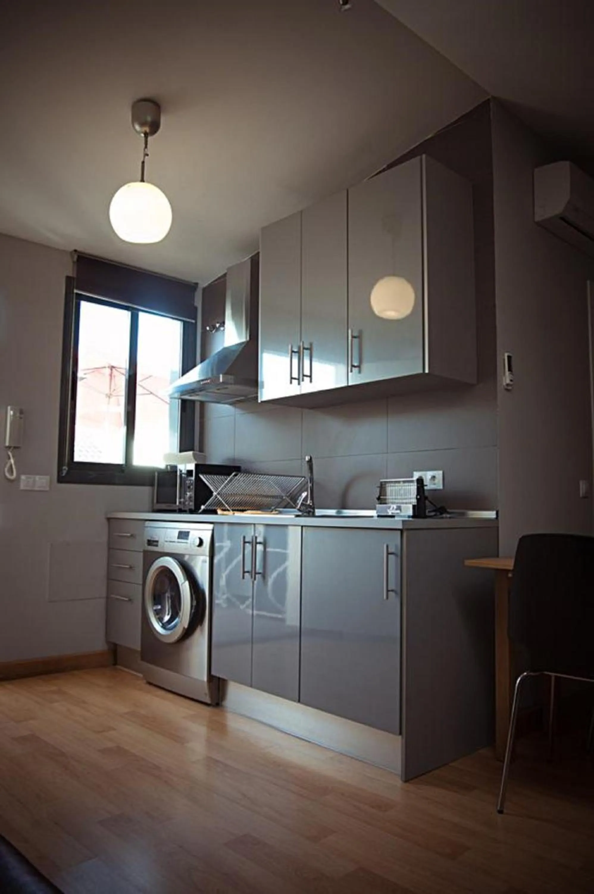 Kitchen or kitchenette in Apartamentos San Pablo