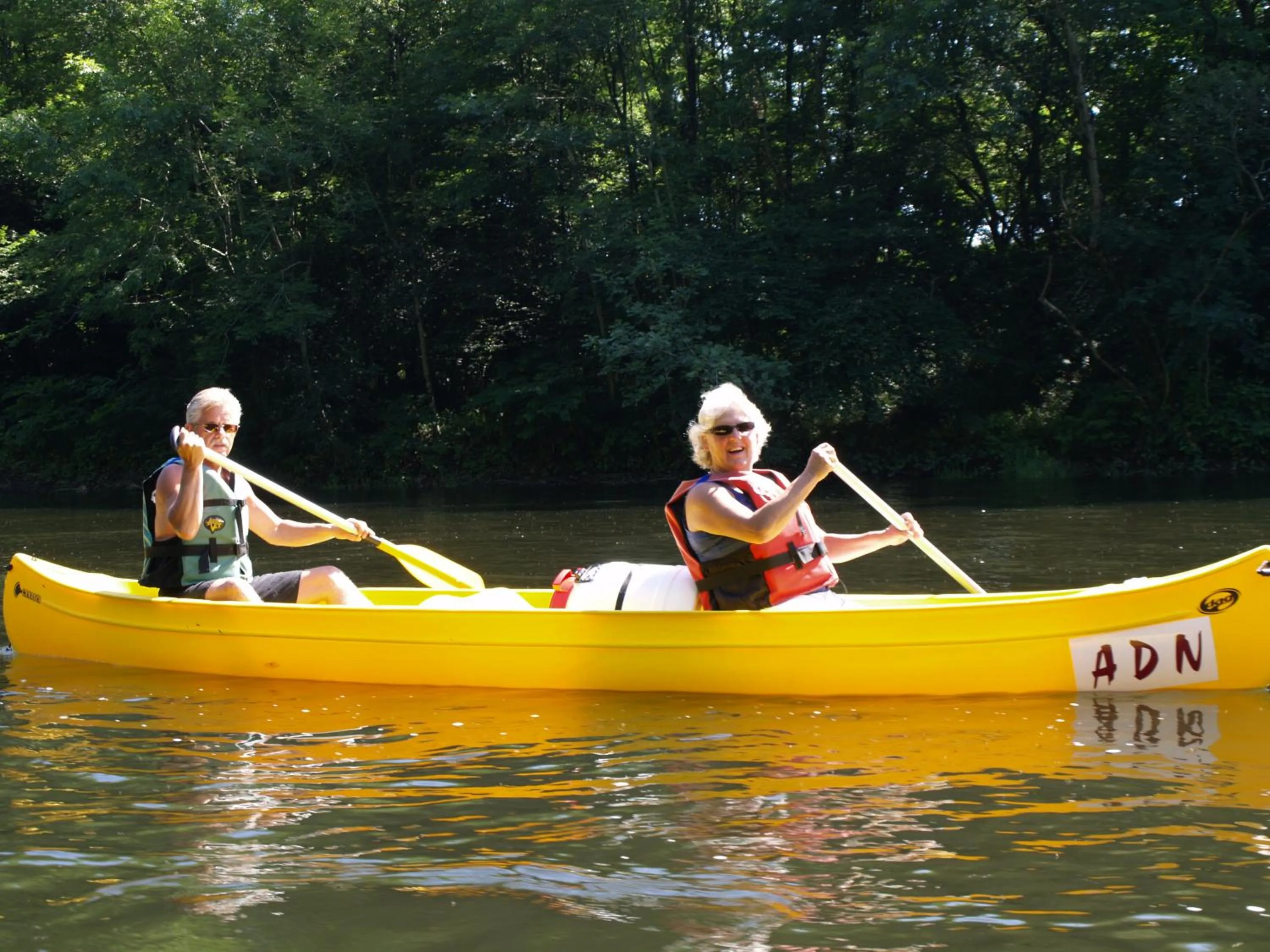 Canoeing in Domaine du Sable