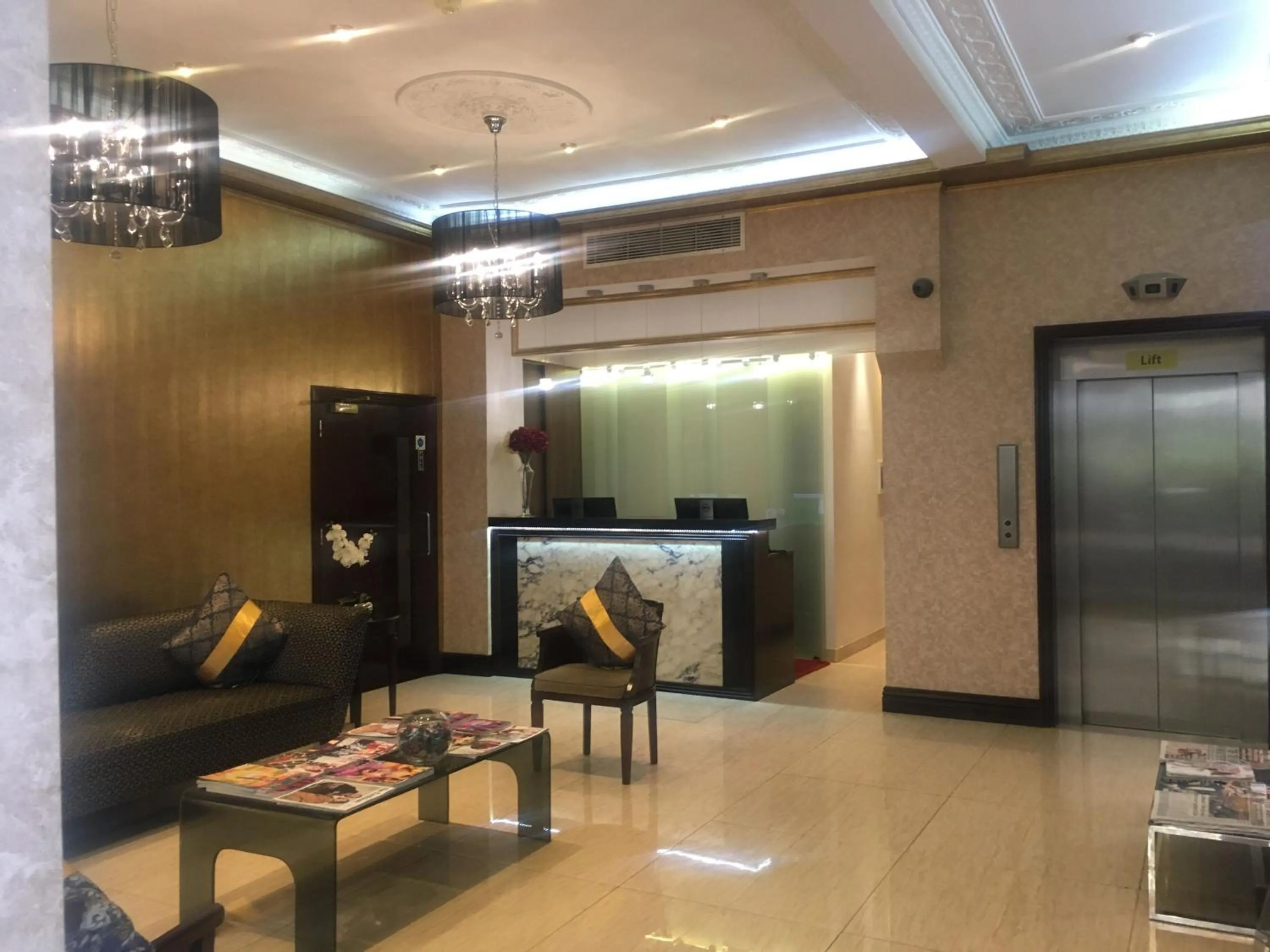 Lobby or reception in The Premier Notting Hill