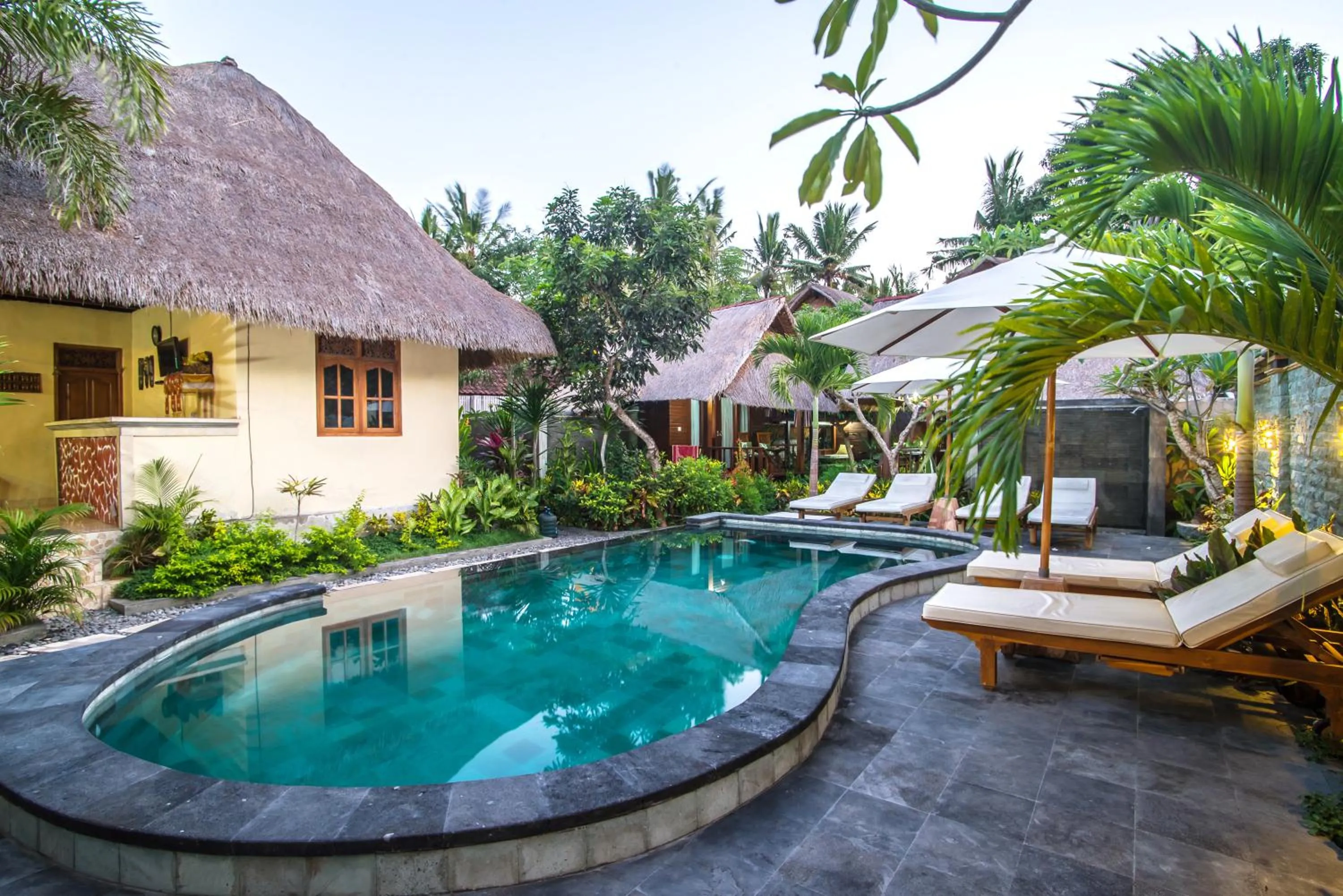 Swimming pool in The Nichos Bungalows And Villas