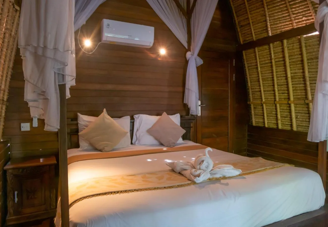 Bedroom, Bed in The Nichos Bungalows And Villas