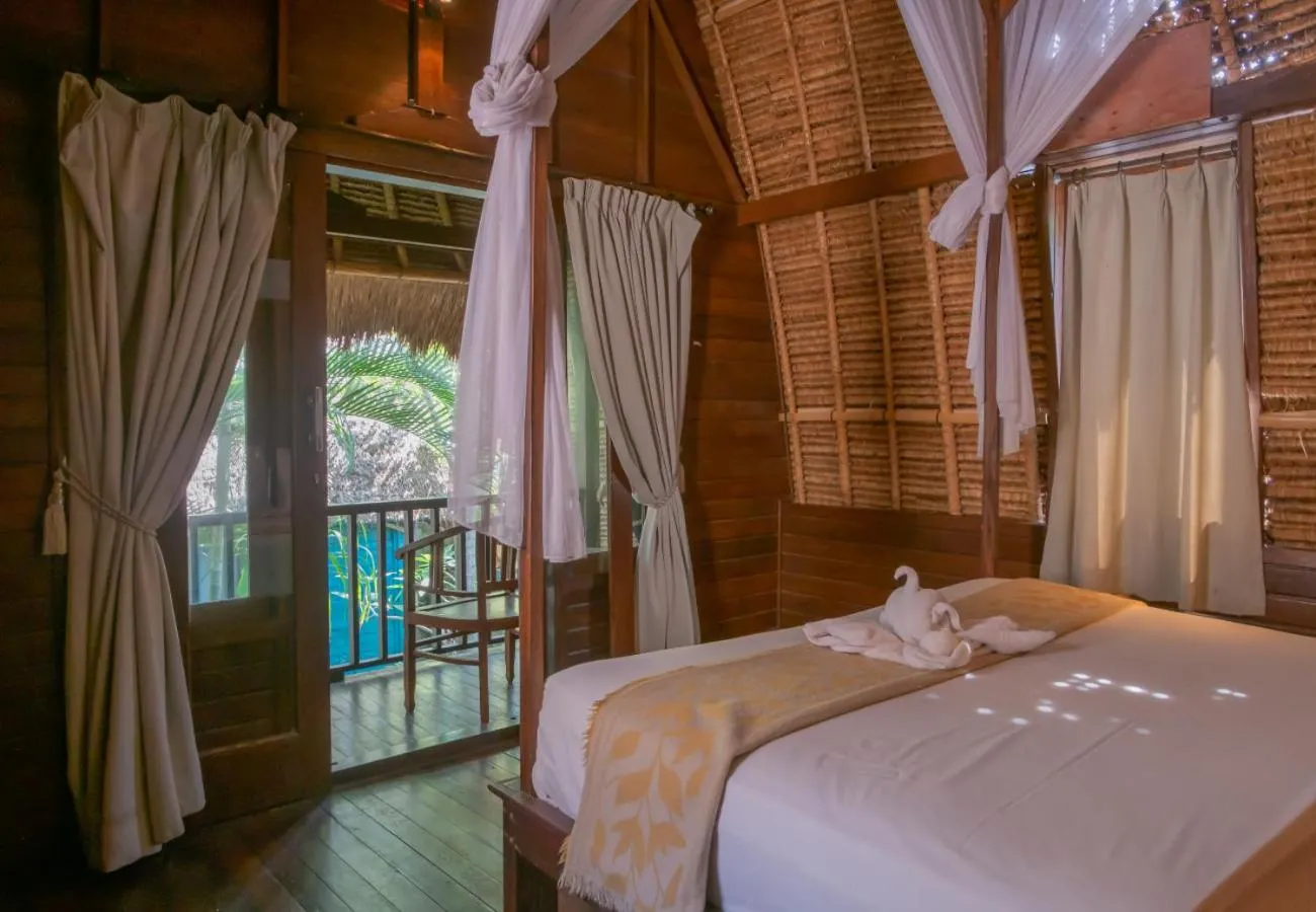 Bedroom, Bed in The Nichos Bungalows And Villas