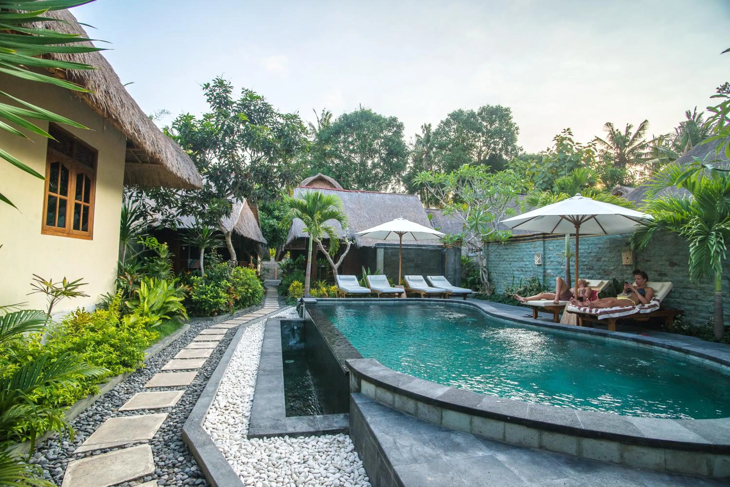 Swimming pool in The Nichos Bungalows And Villas