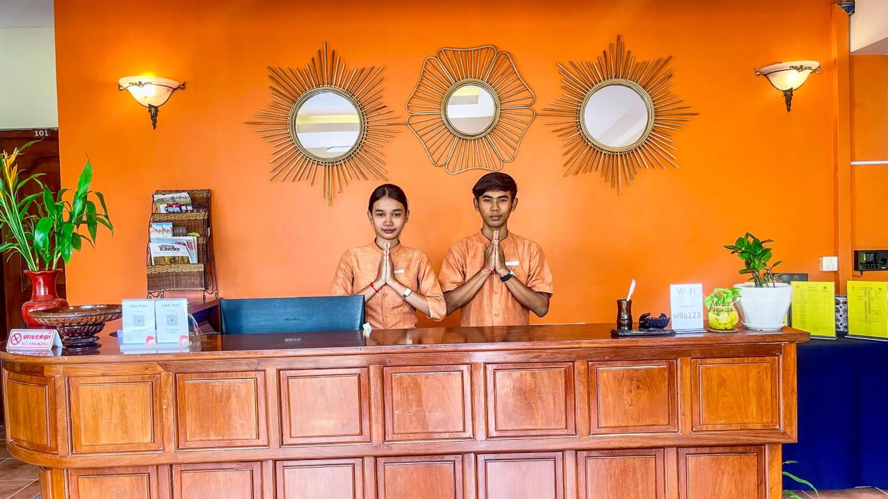 Lobby or reception in The Brightness Residence