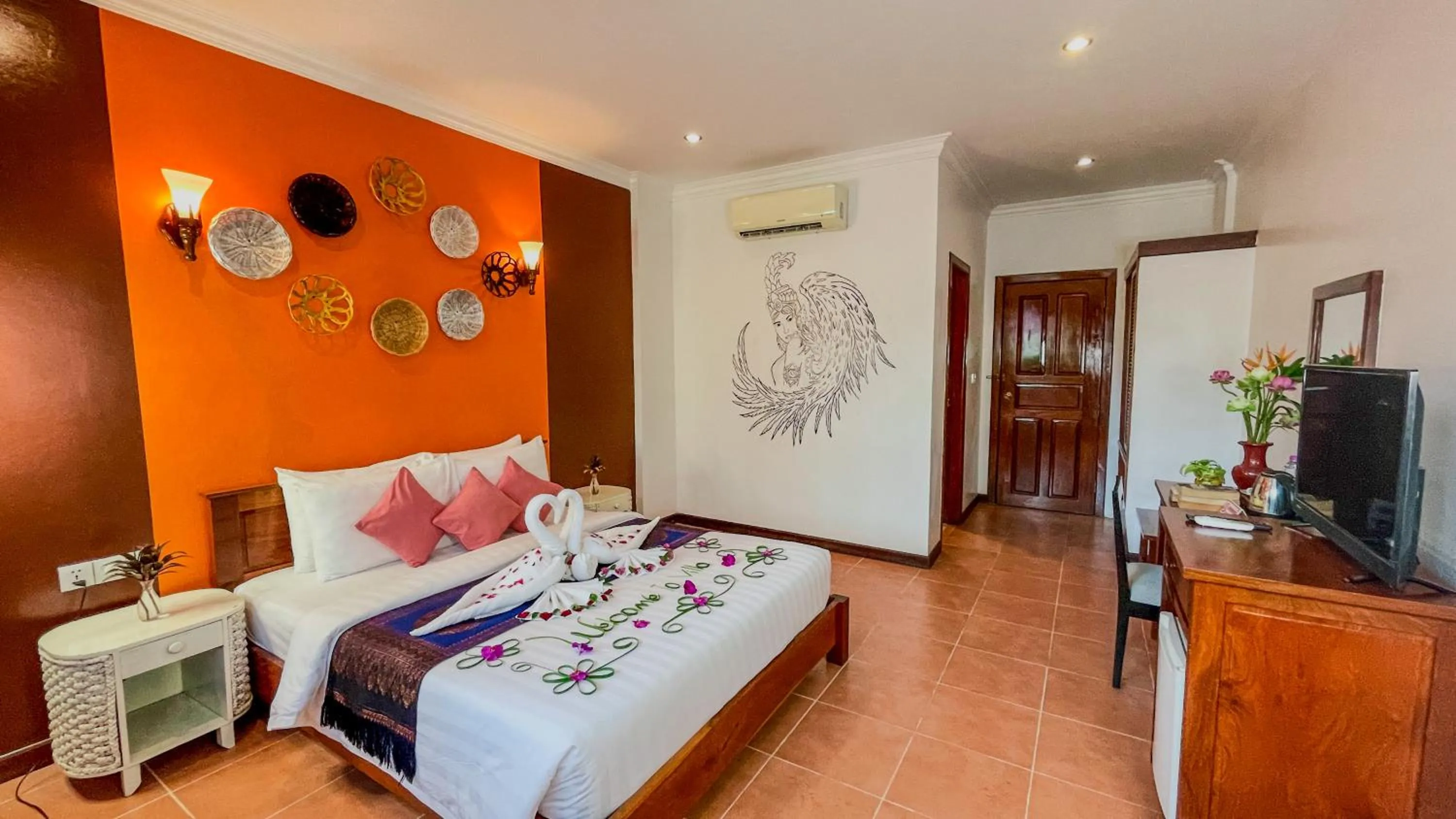 Bedroom, Bed in The Brightness Residence