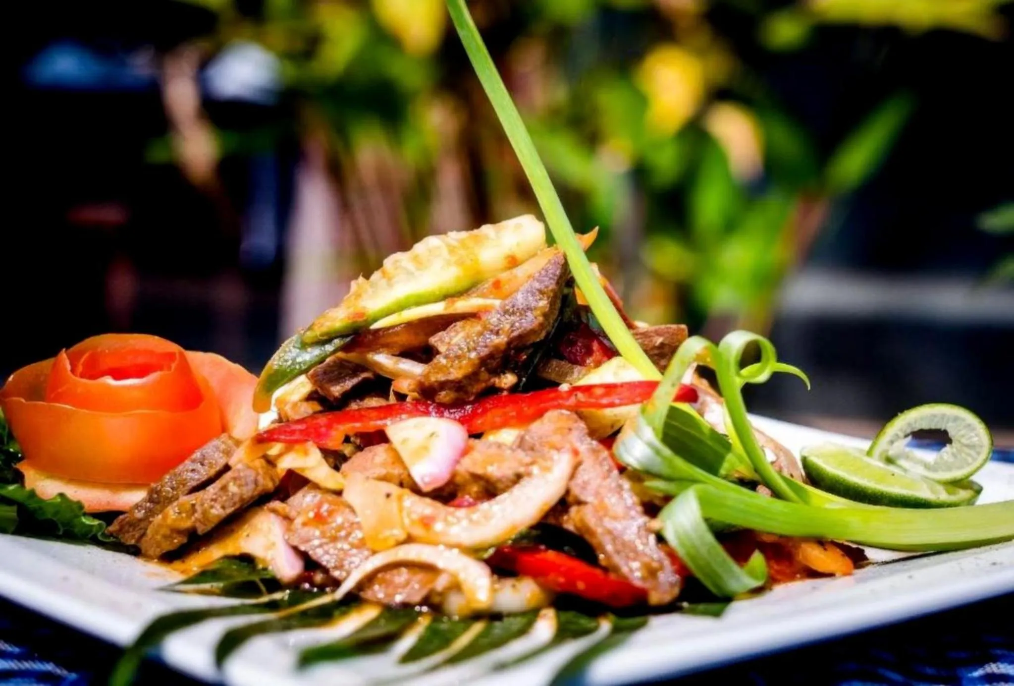 Food and drinks in Villa Indochine d'Angkor