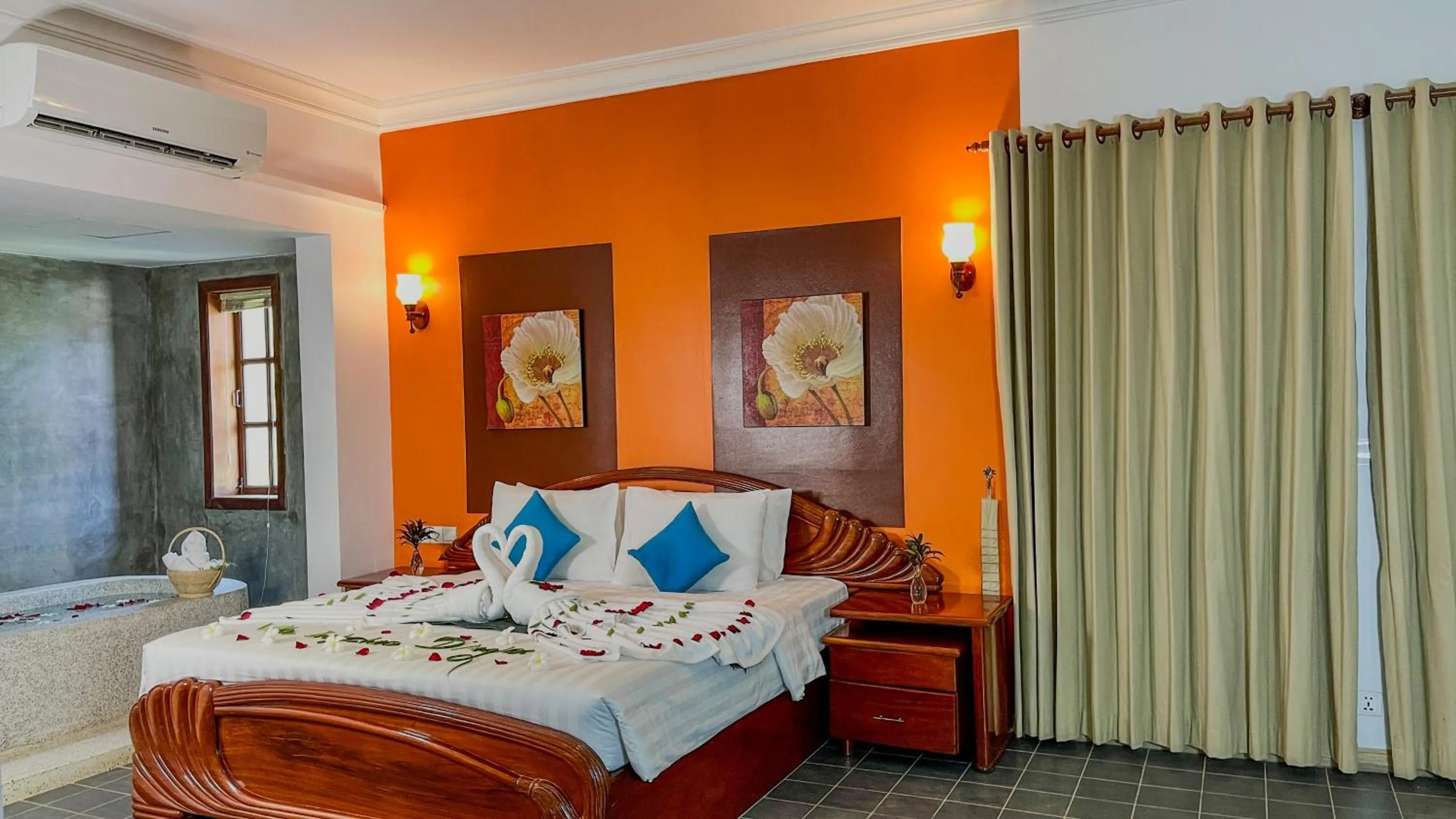 Bed in The Brightness Residence