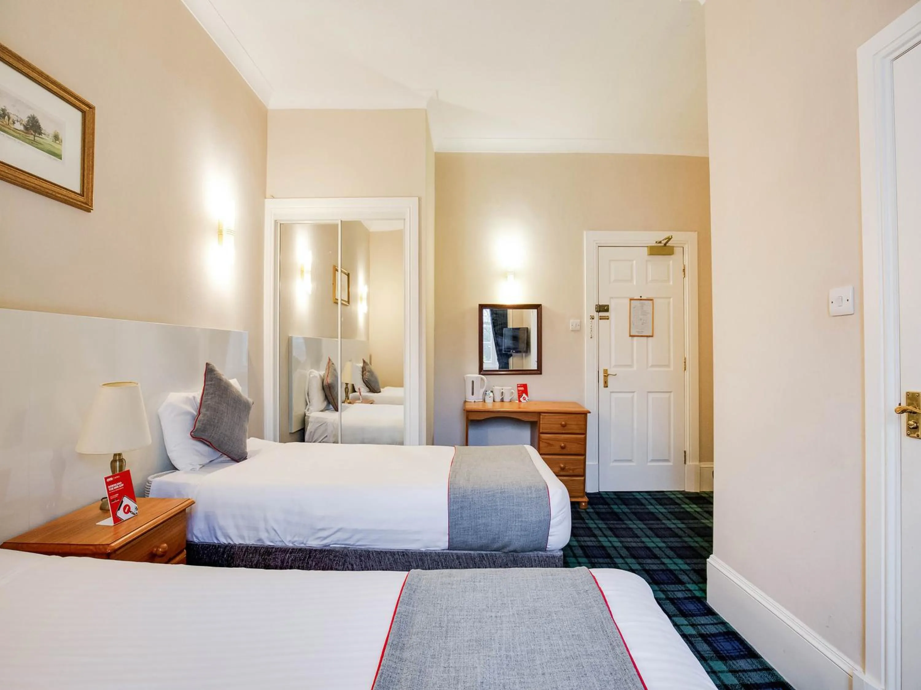 Bedroom, Bed in Lost Guest House Stirling