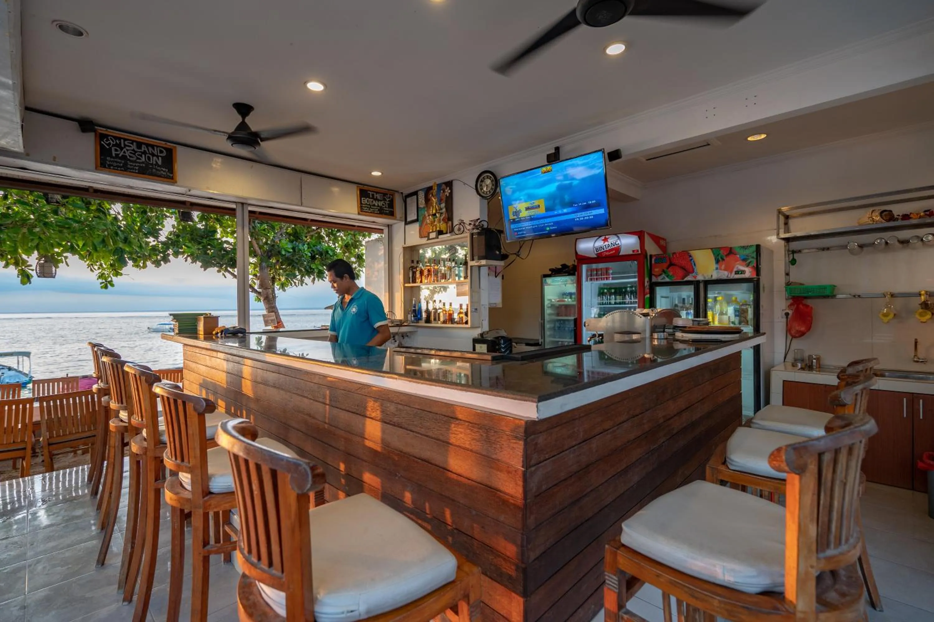 Lounge or bar in Nusa Indah Bungalow