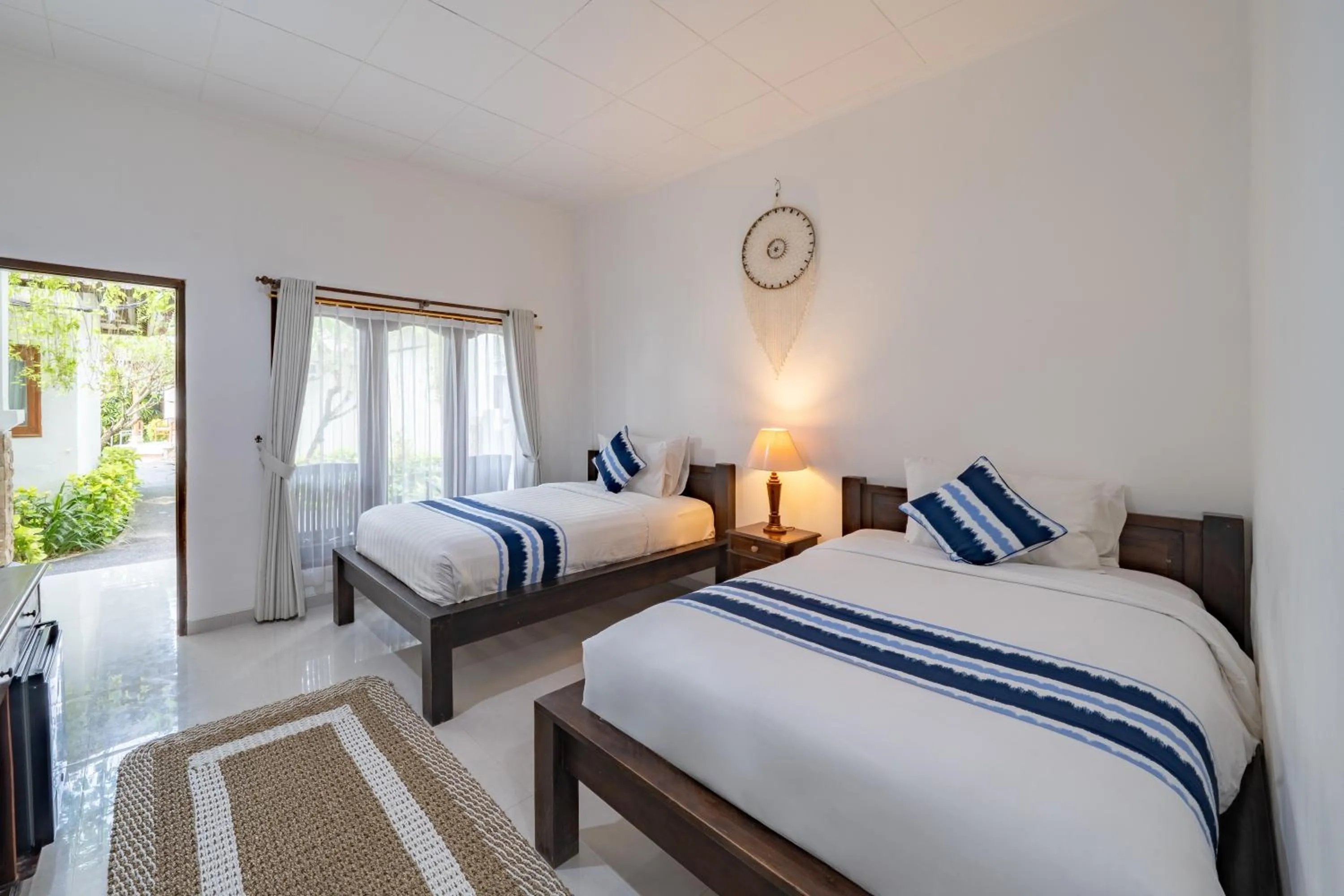 Bed in Nusa Indah Bungalow