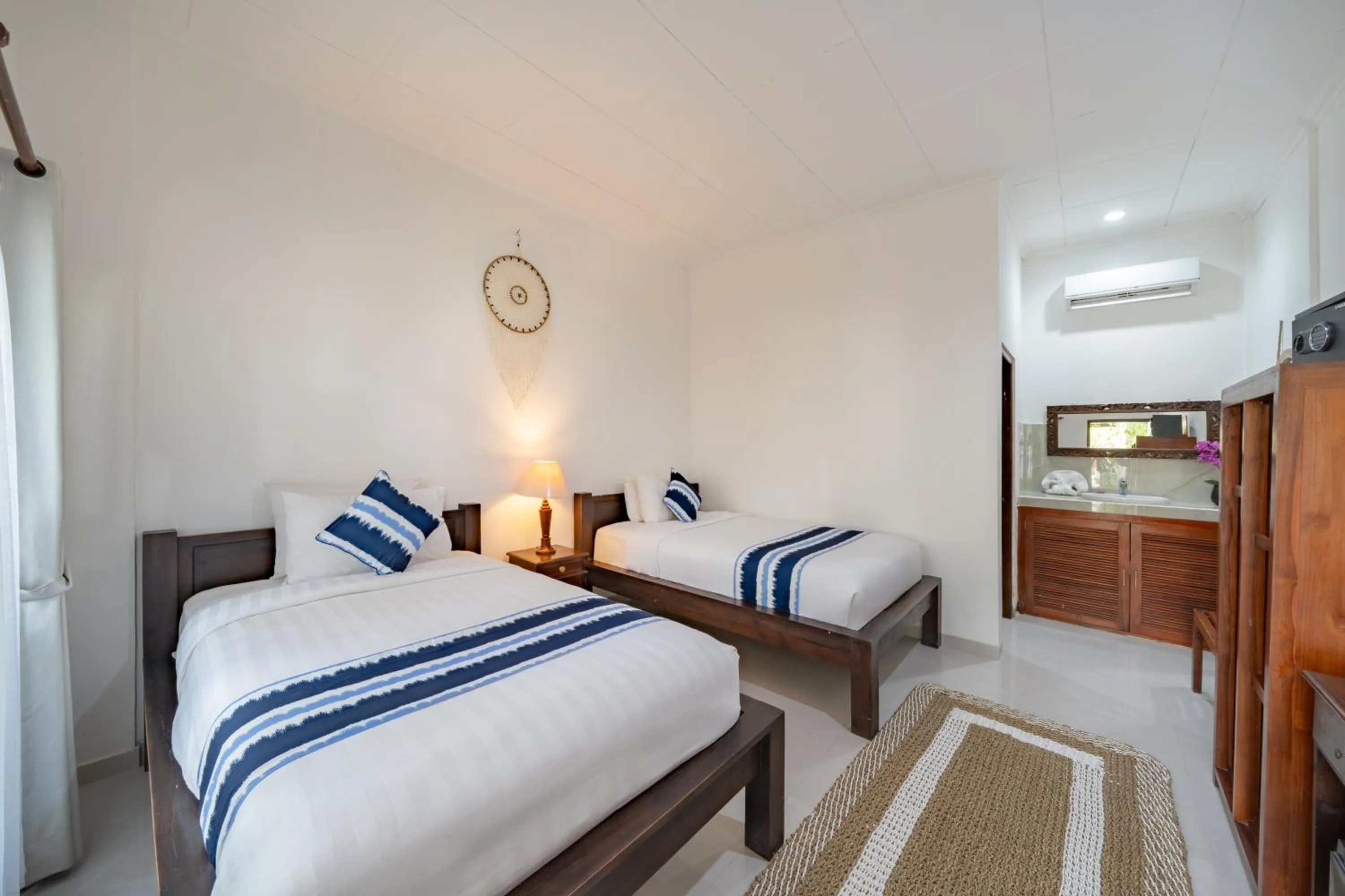 Bed in Nusa Indah Bungalow