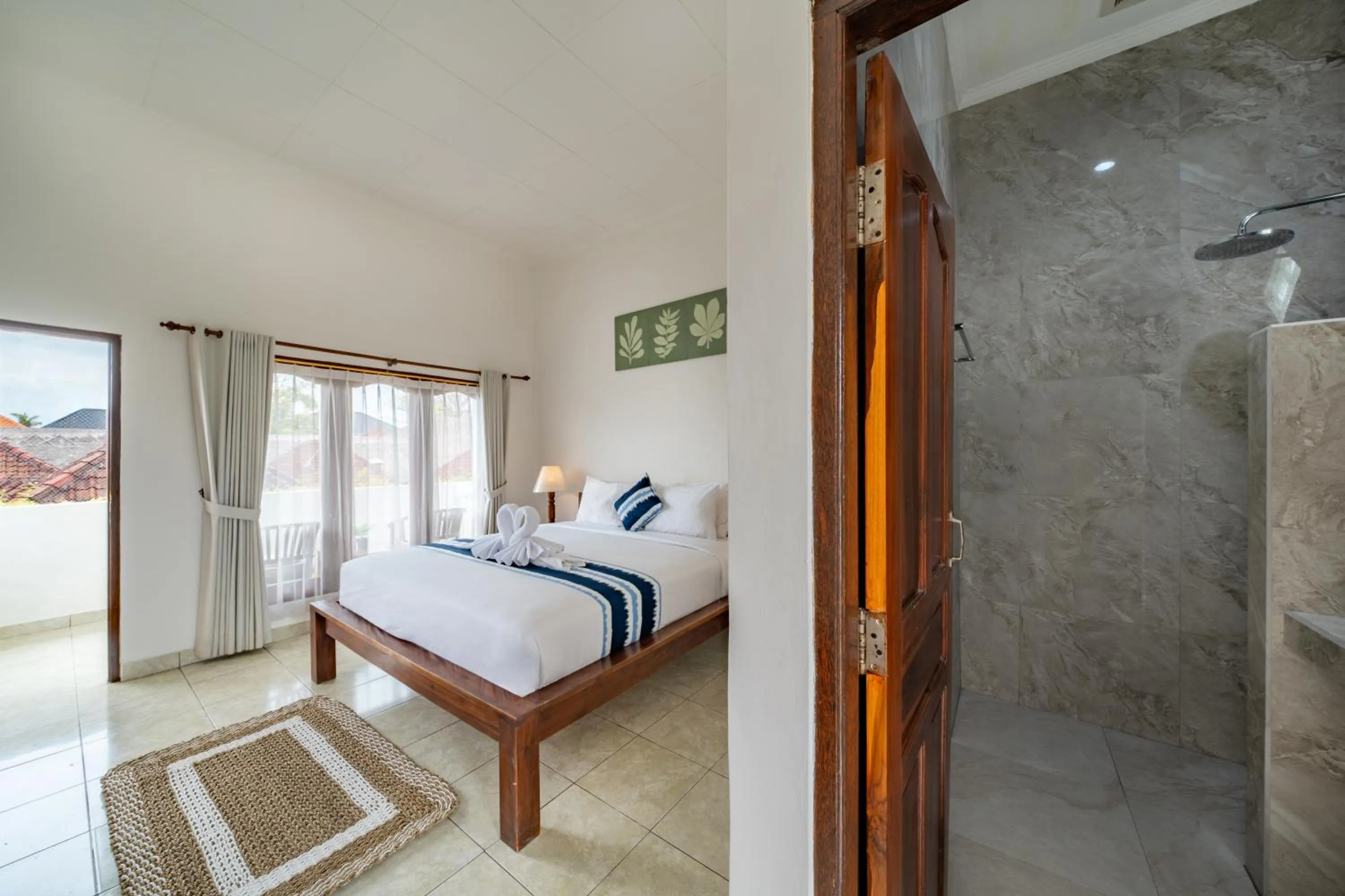 Bed in Nusa Indah Bungalow