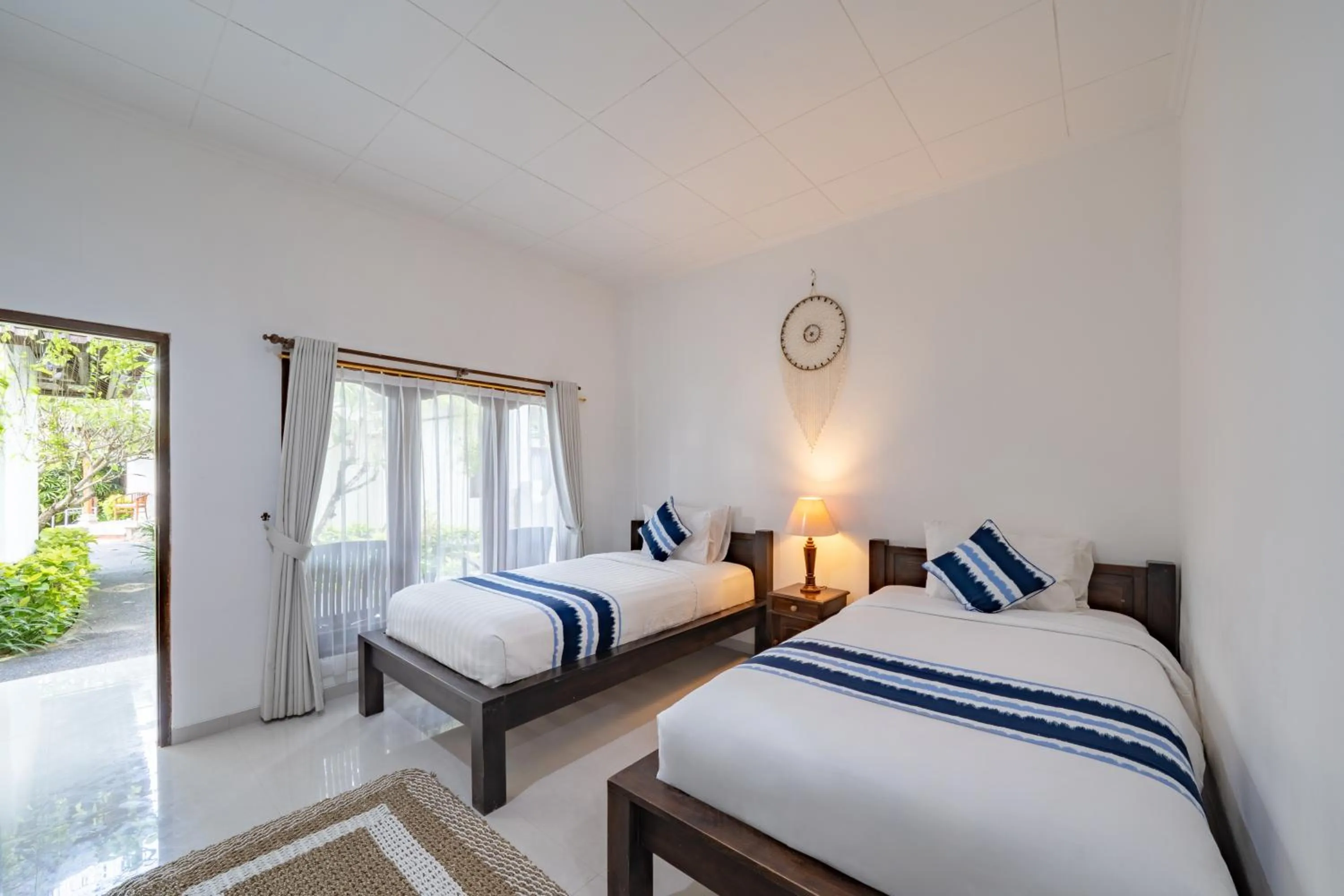 Bed in Nusa Indah Bungalow