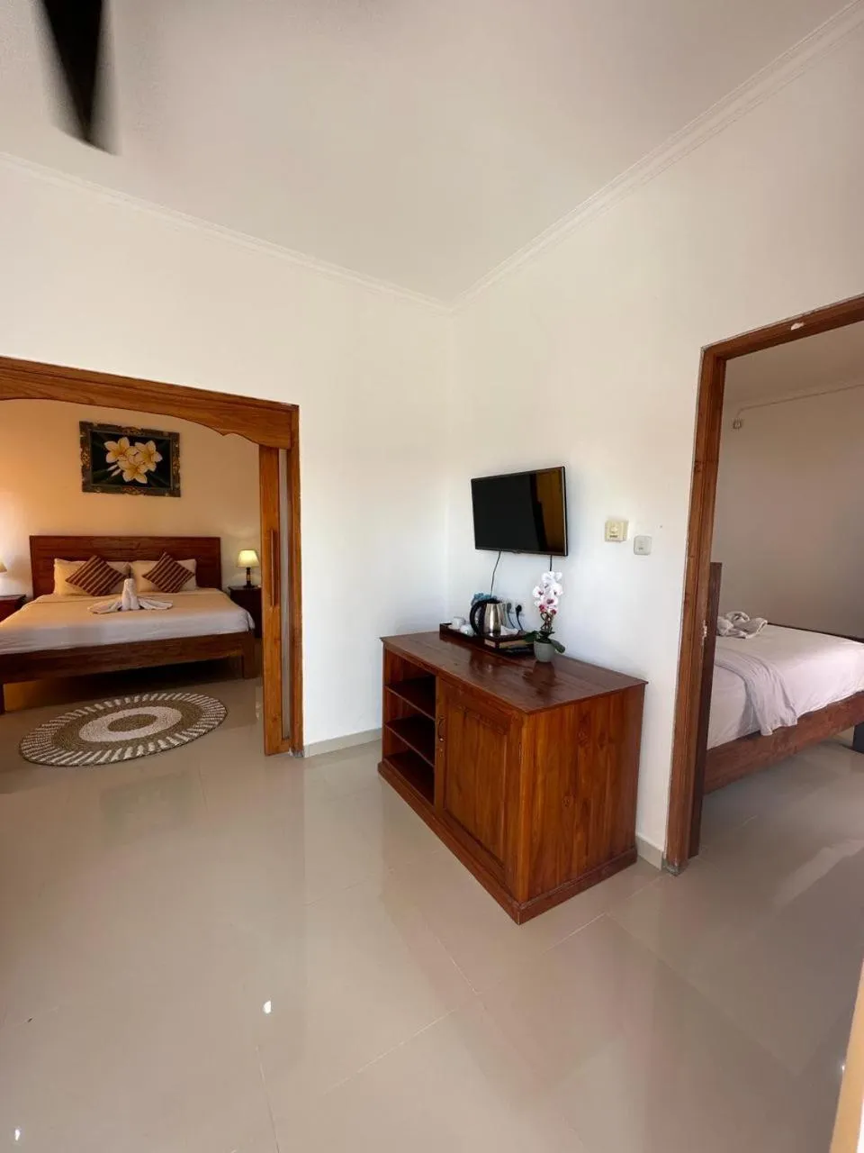 Bed in Nusa Indah Bungalow